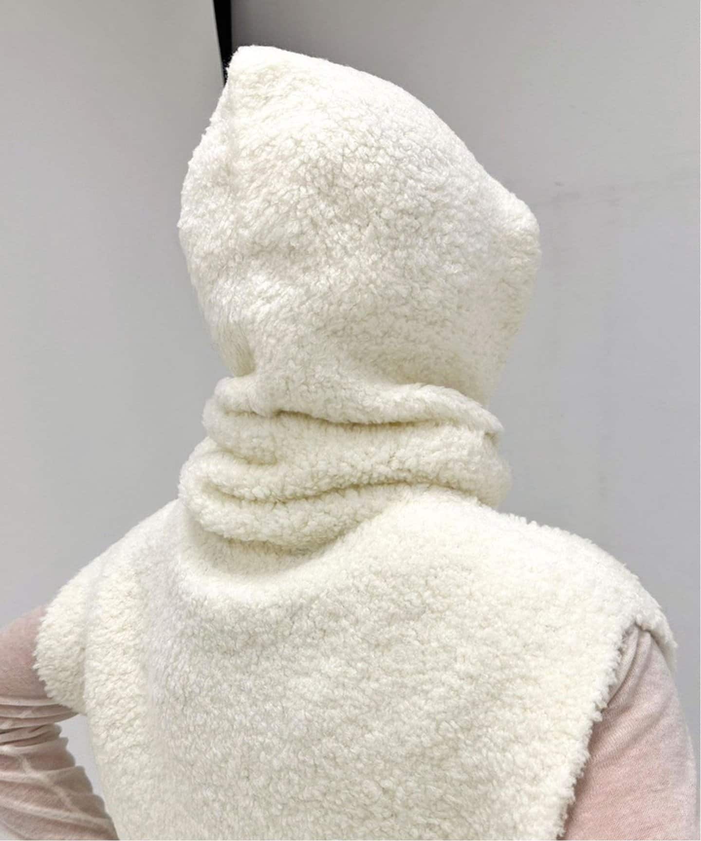 VERSO/ヴェルソ】Shearling Balaclava（その他ファッション小物