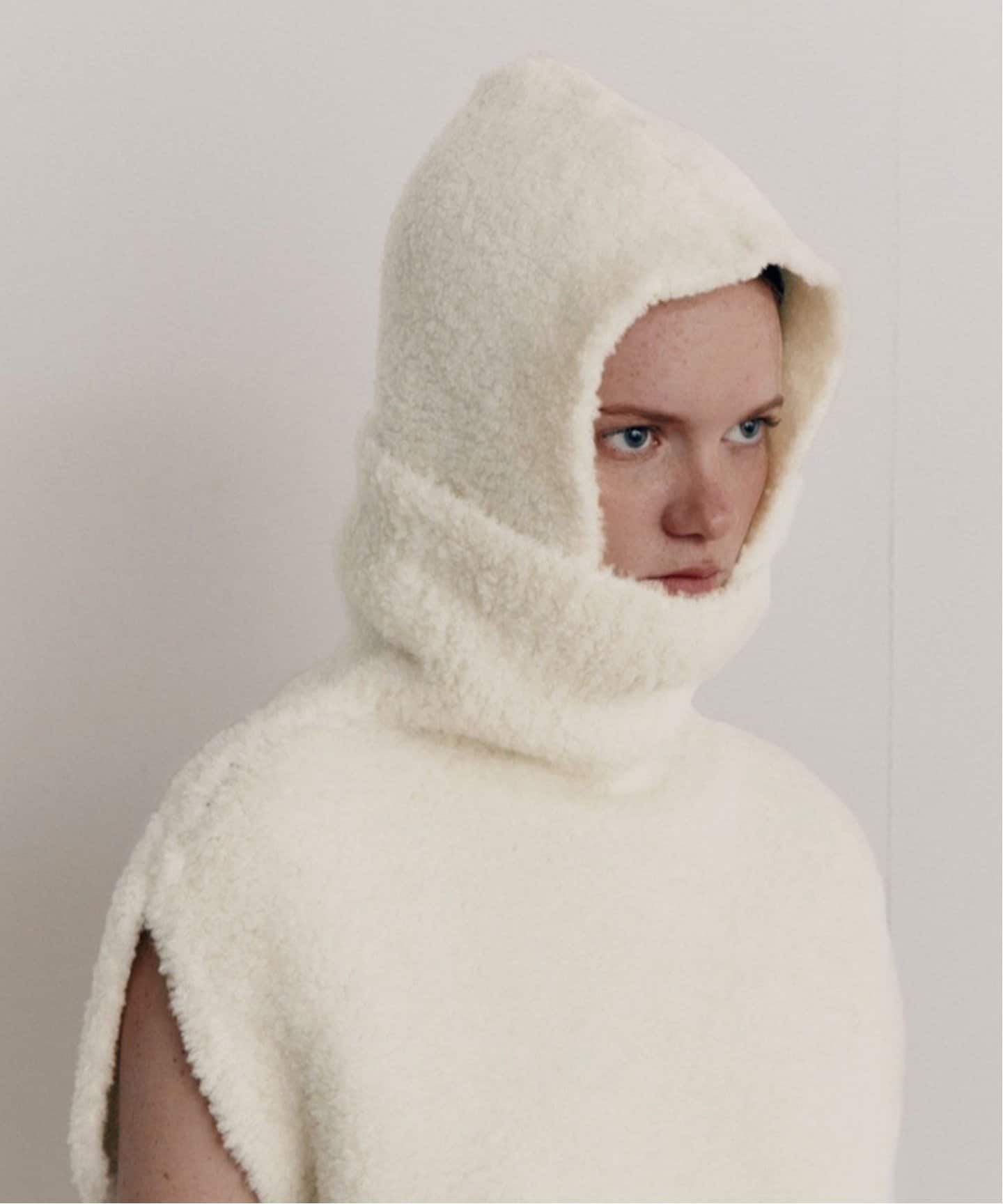 VERSO/ヴェルソ】Shearling Balaclava（その他ファッション小物