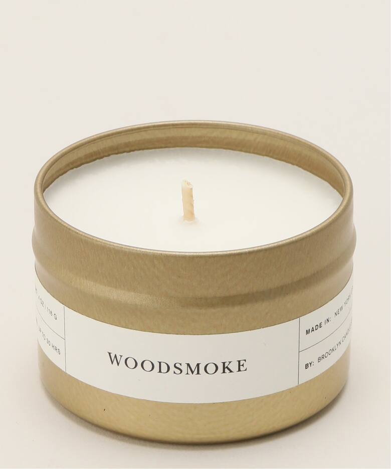 【Brooklyn Candle Studio/ブルックリンキャンドルスタジオ】 WOODSMOKE（ルームフレグランス／キャンドル）｜LE
