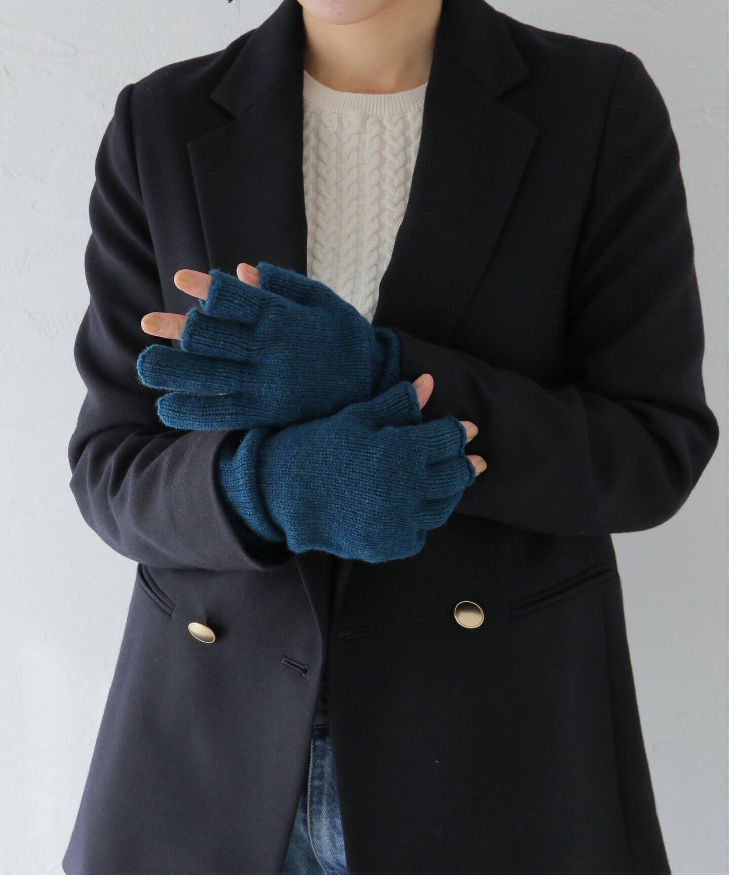 JANE SMITH/ジェーンスミス】5G ウールグローブ（手袋）｜IENA（イエナ  
