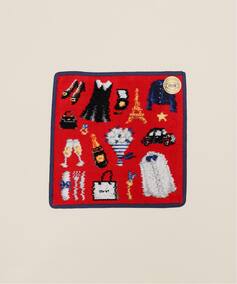 《予約》【FEILER/フェイラー】別注 BONSOIR IENA 25*25 ハンカチ