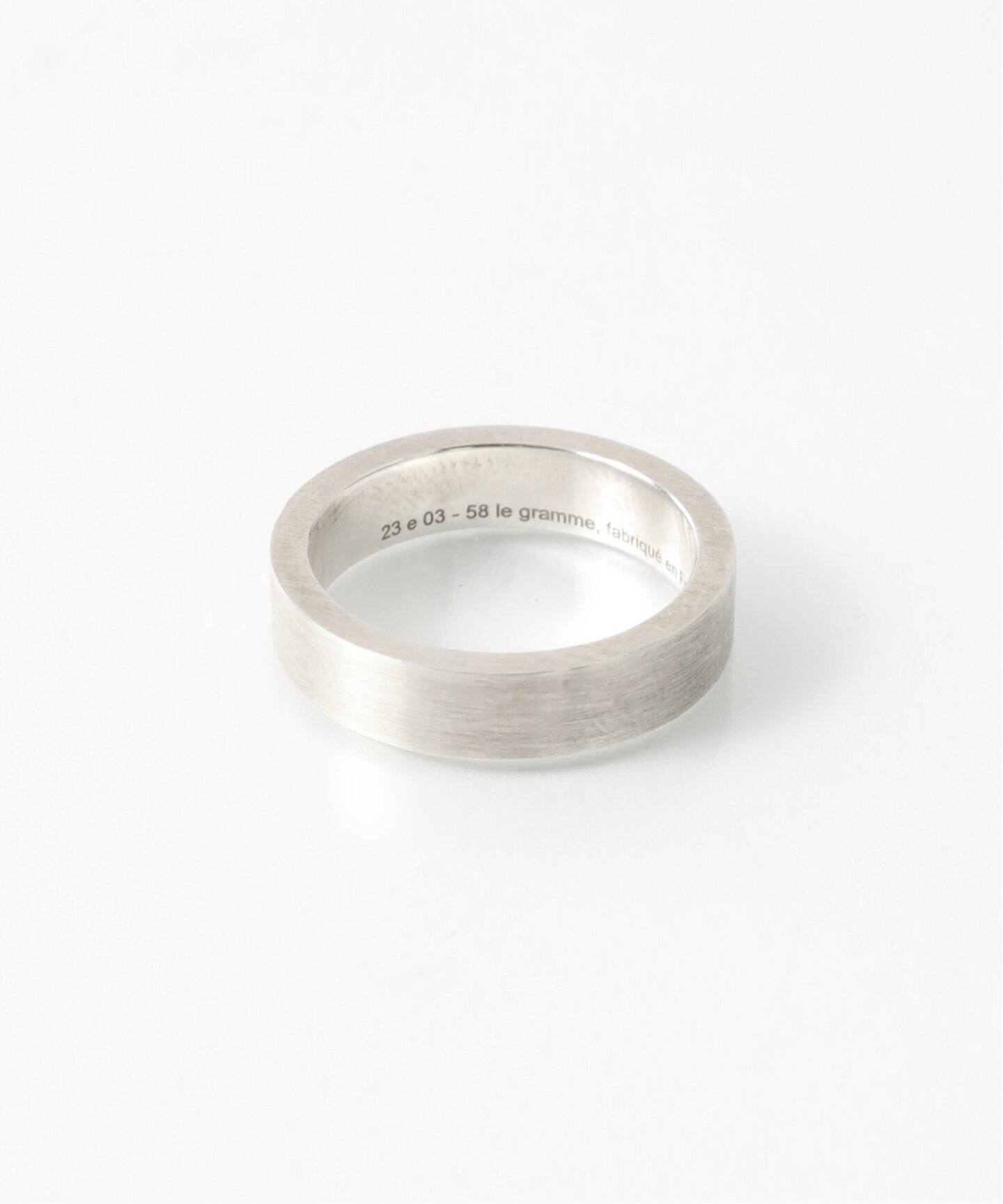 LE GRAMME 7g brushed ribbon ring（リング）｜BOICE FROM BAYCREW