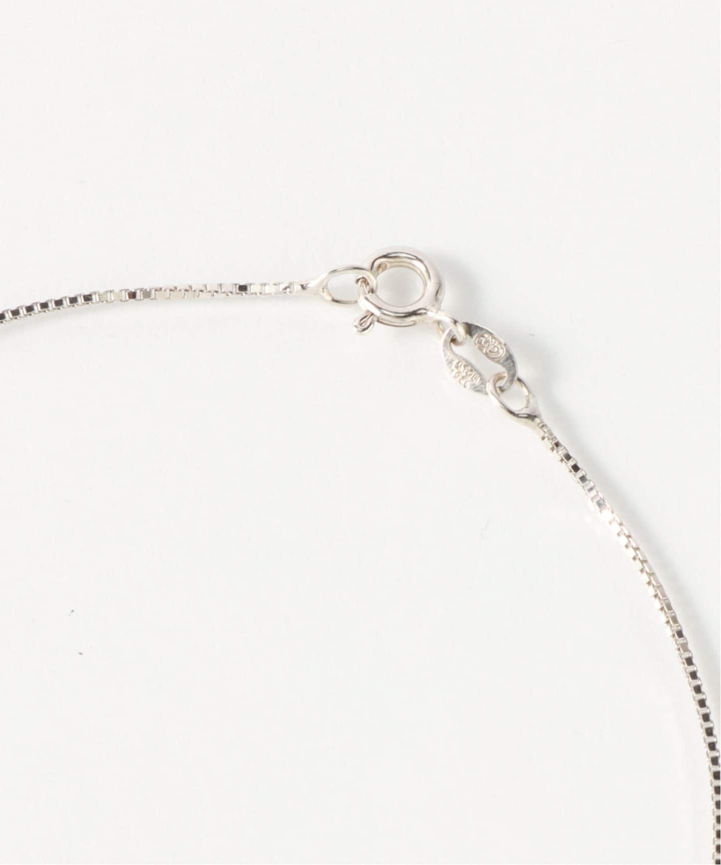 VEERT GREEN AND PINK RETRO LOGO PENDANT（ネックレス）｜BOICE