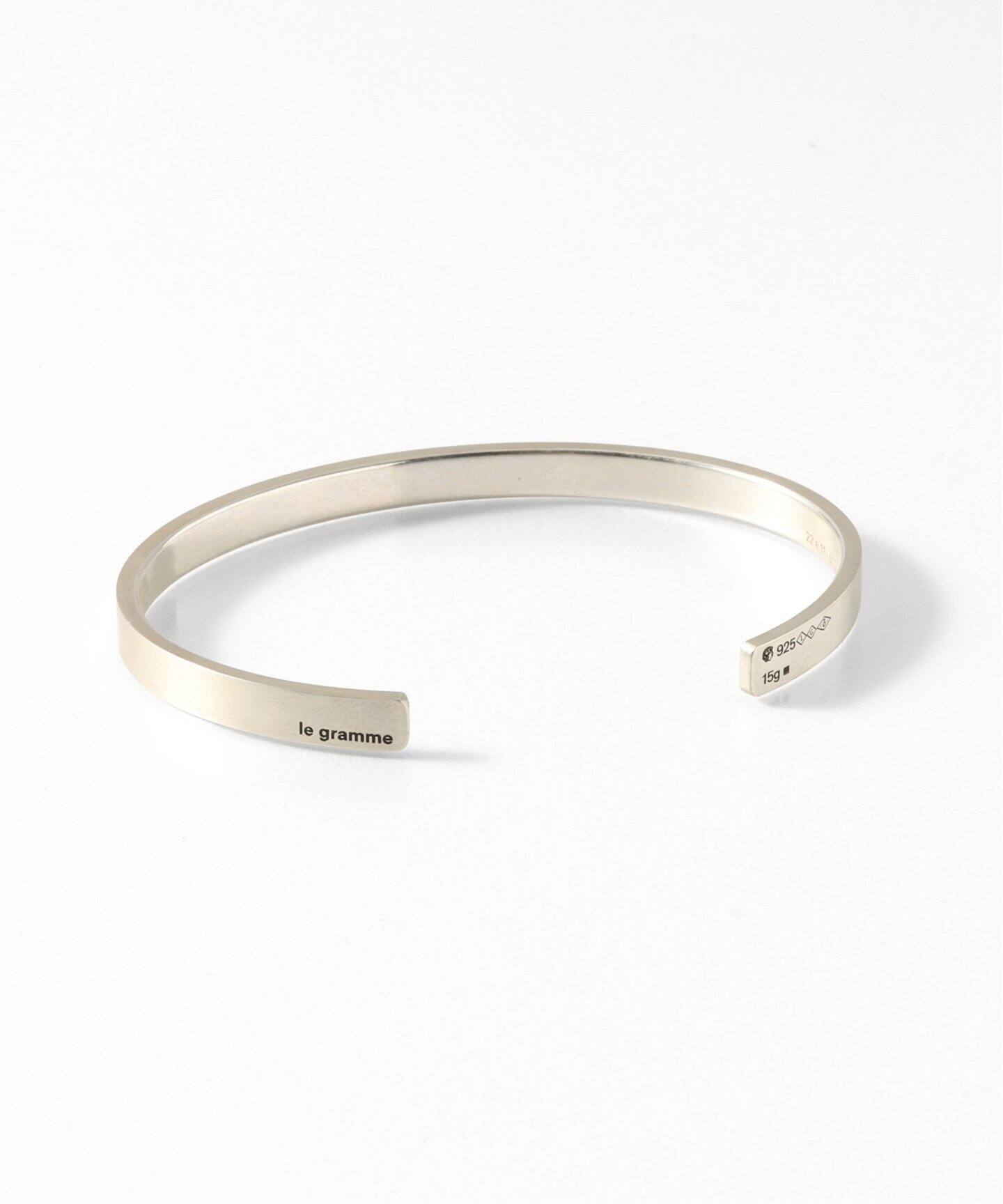 LE GRAMME 15g brushed ribbon（ブレスレット・バングル）｜BOICE FROM 