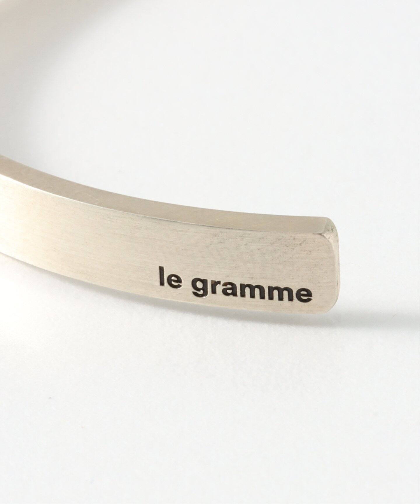 LE GRAMME 15g brushed ribbon（ブレスレット・バングル）｜BOICE FROM 