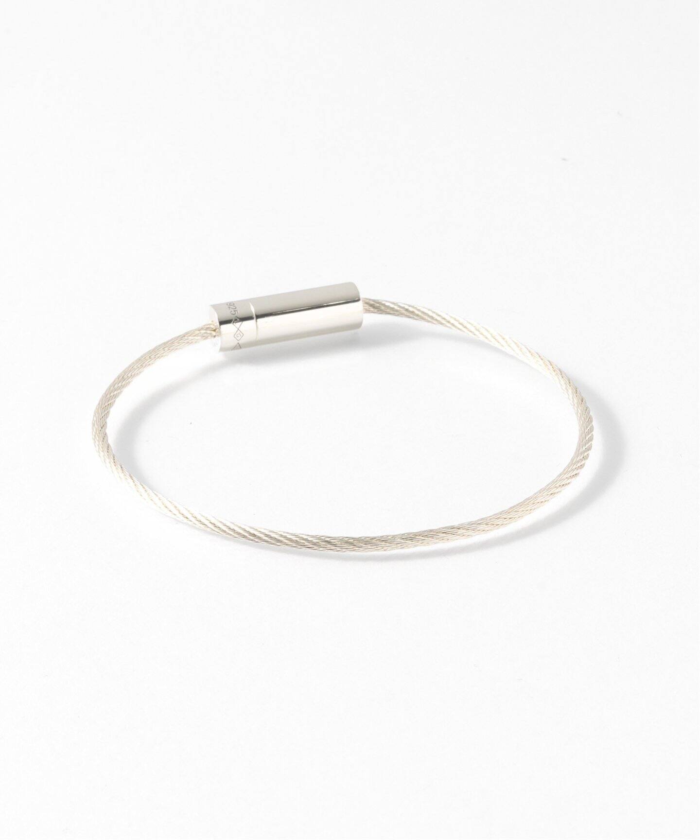 LE GRAMME 7g polished cable bracelet（ブレスレット・バングル 
