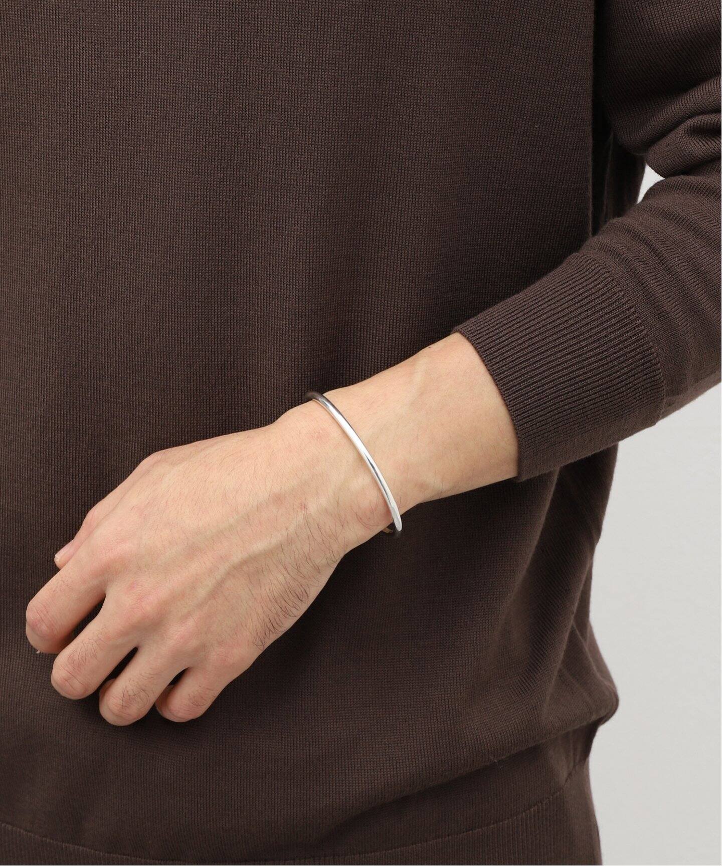 LE GRAMME 15g polished bangle bracelet（ブレスレット・バングル 