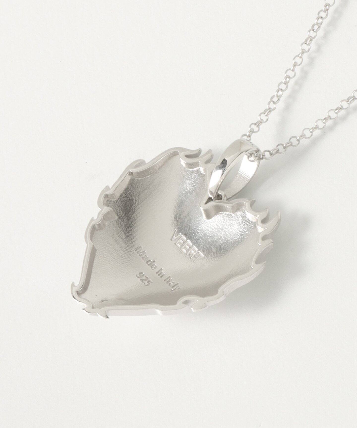 VEERT The Flame Heart Pendant Chain（ネックレス）｜BOICE FROM 