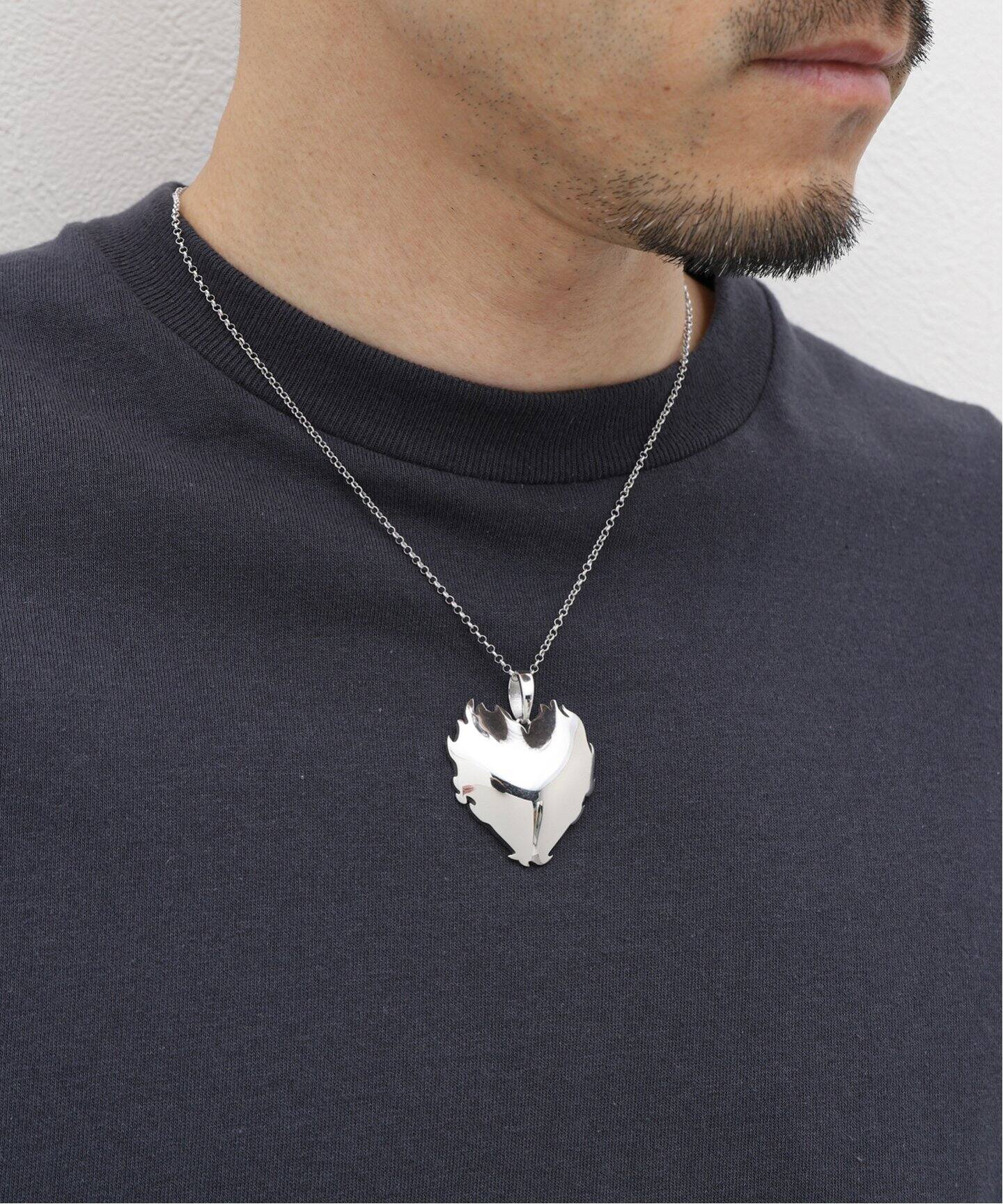VEERT The Flame Heart Pendant Chain（ネックレス）｜BOICE FROM  