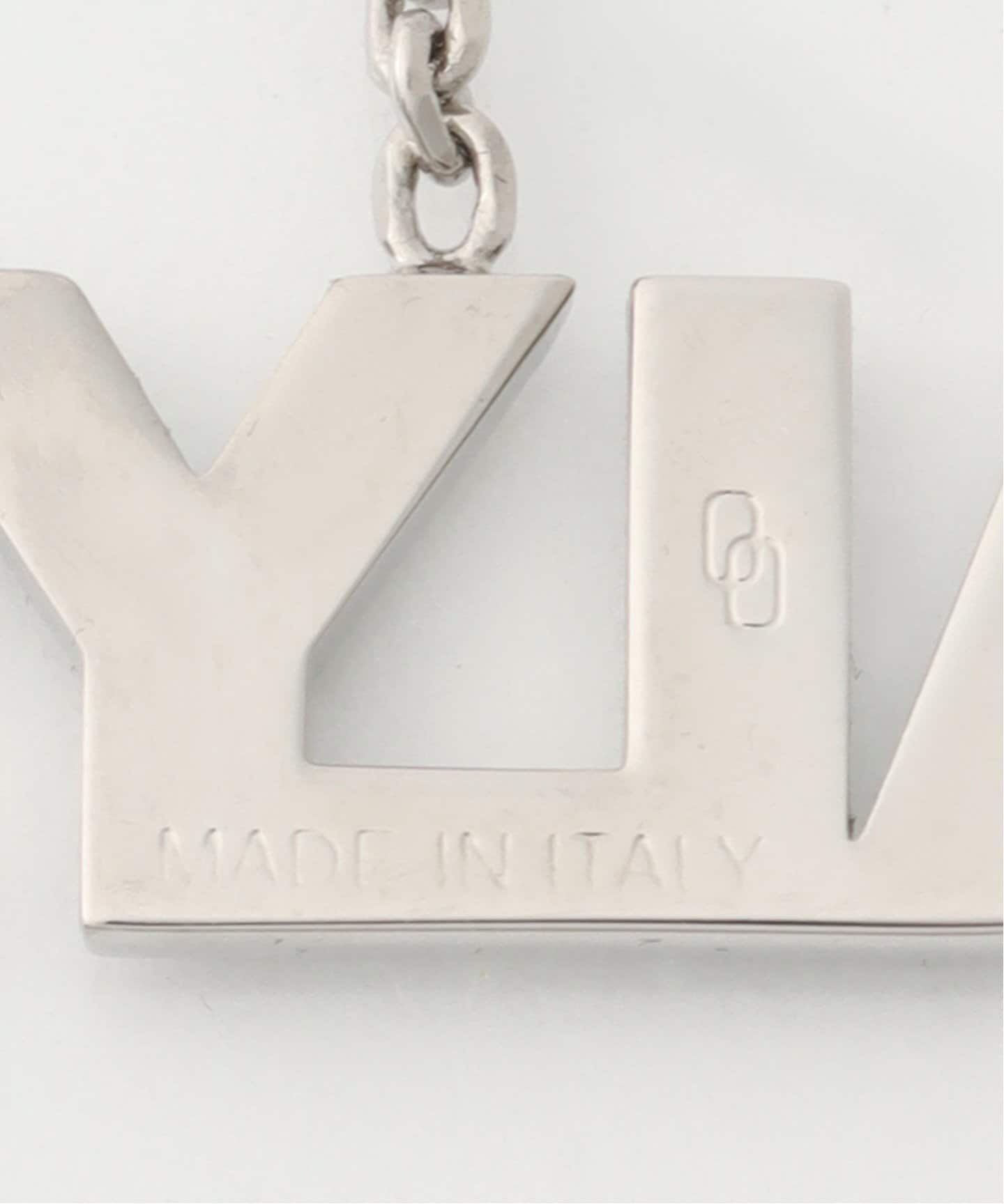 1017 ALYX 9SM(ALYX) / LOGO PENDANT EARRING/ピアス/SLV/片耳のみ 1017 ALYX 9SM LOGO PENDANT EARRING ※片方のみ（ピアス（片耳用