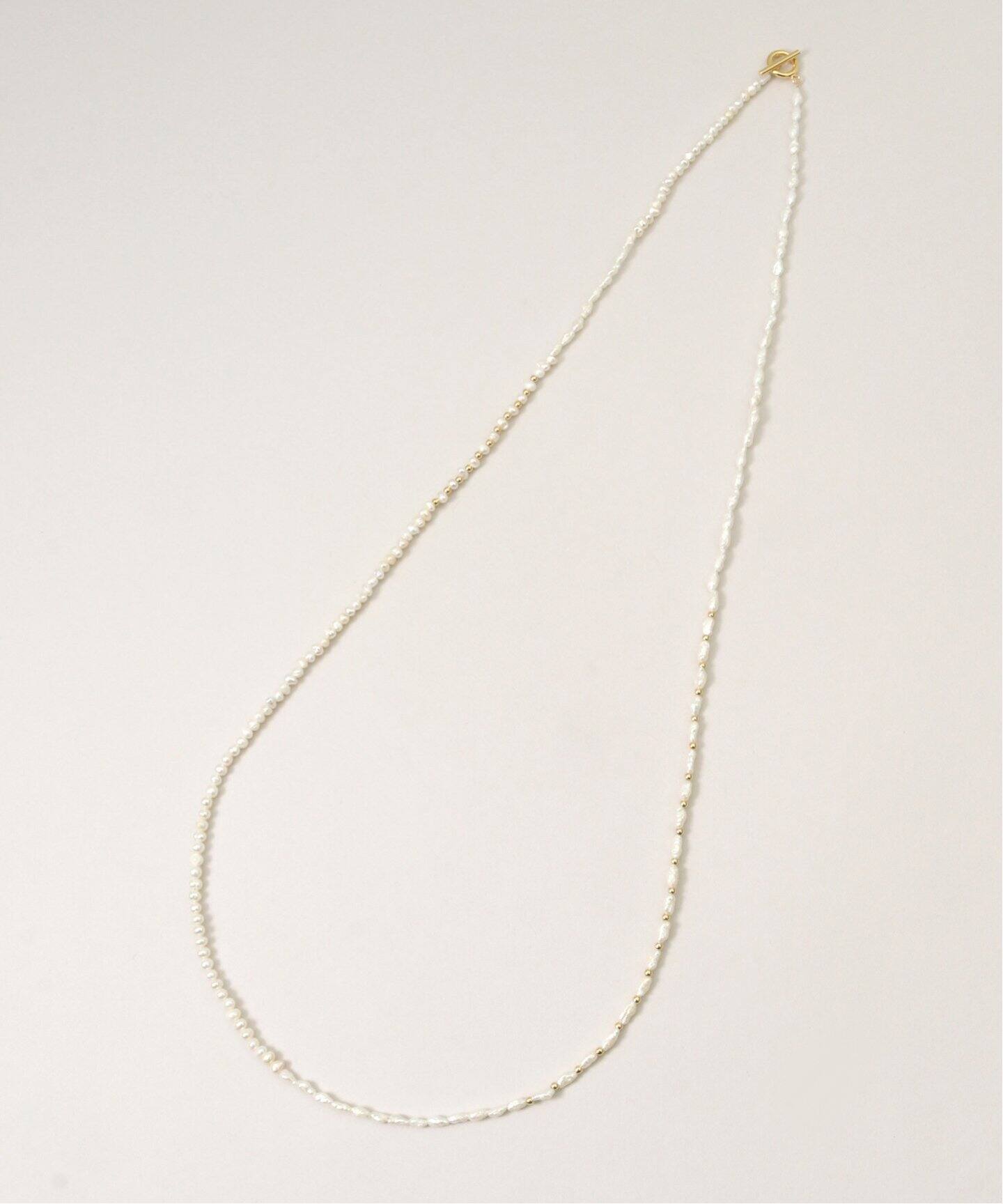 MIHOKO&SAKAI/ミホコ&サカイ】ベビーパールメタルネックレス  