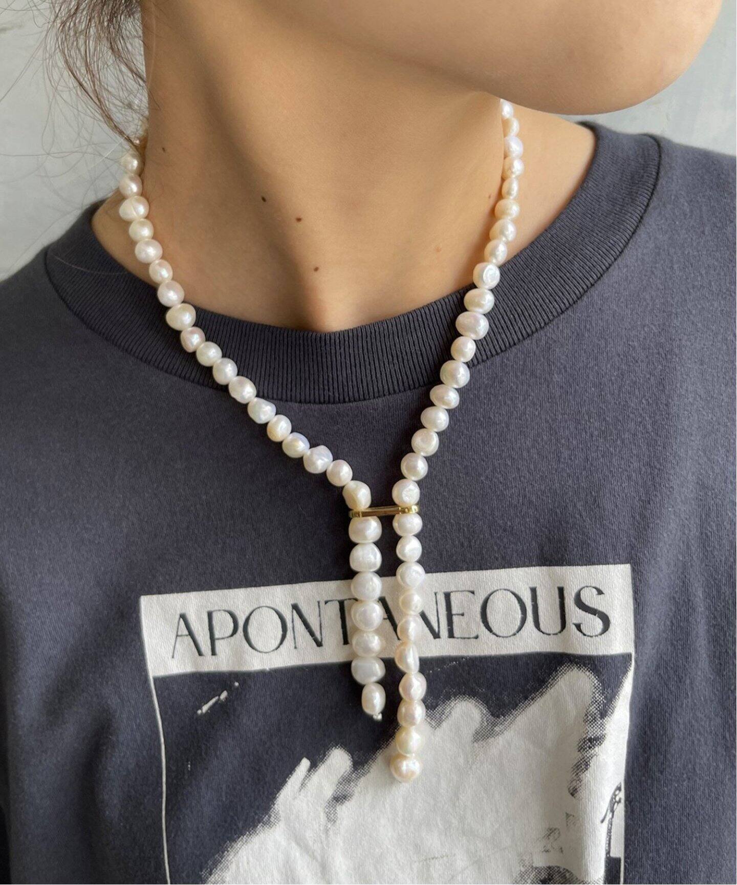 ≪追加≫【EO / イオ】pearl ネックレス（ネックレス）｜Spick and 