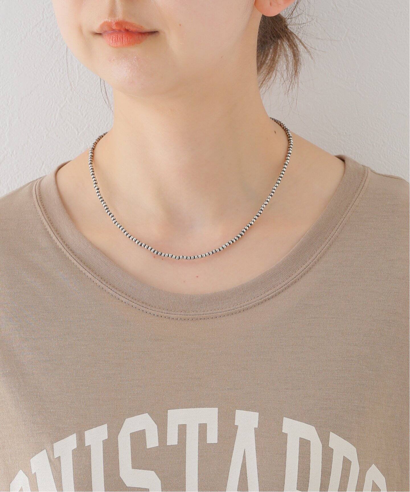 ERICKA NICOLAS BEGAY/エリッカ ニコラス ビゲイ】3mmボールチェーン 