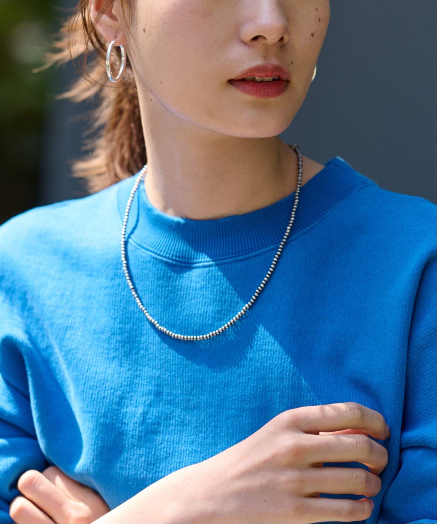 ERICKA NICOLAS BEGAY/エリッカ ニコラス ビゲイ】3mmボールチェーン  