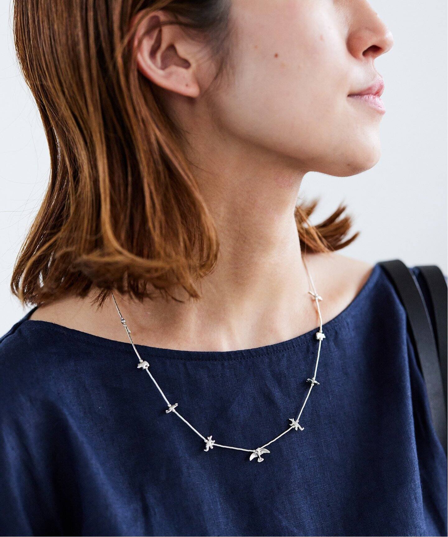 Sunwest Silver フィティシュネックレススモール 20インチ（ネックレス 