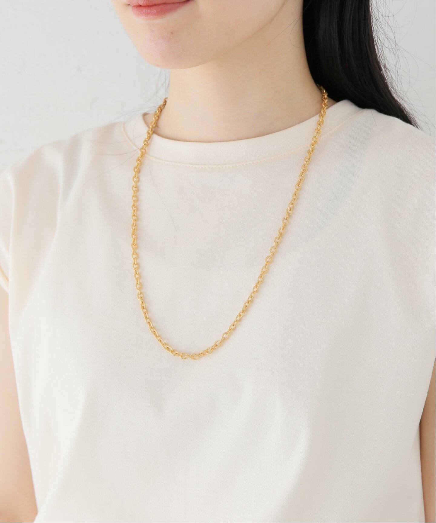 R.ALAGAN/ララガン】KOMON CGAIN NECKLACE 60cm：ネックレス 