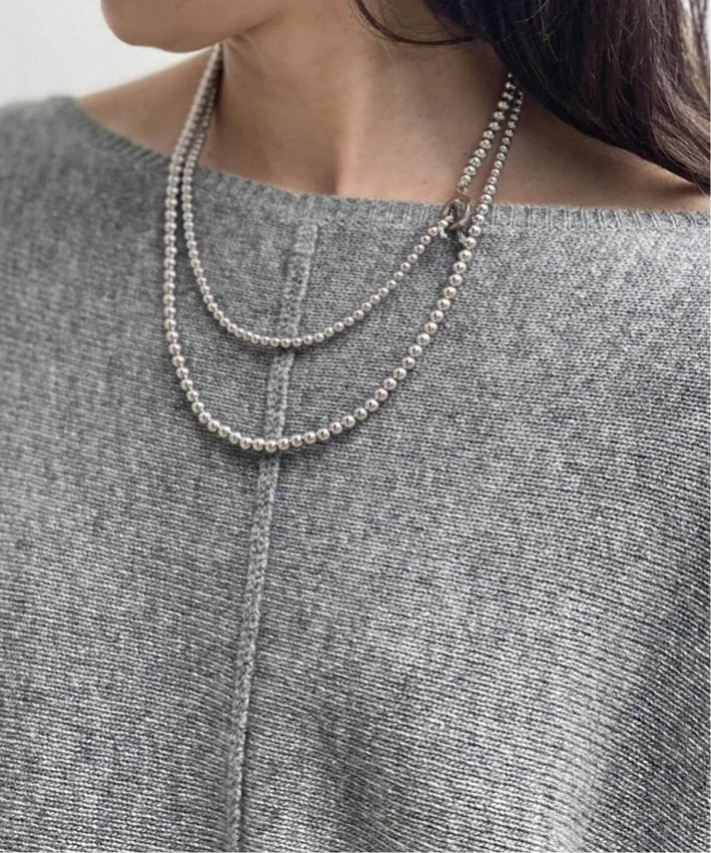 追加》【UCALYPT】 ロングチェーンネックレス 11（ネックレス）｜NOBLE  