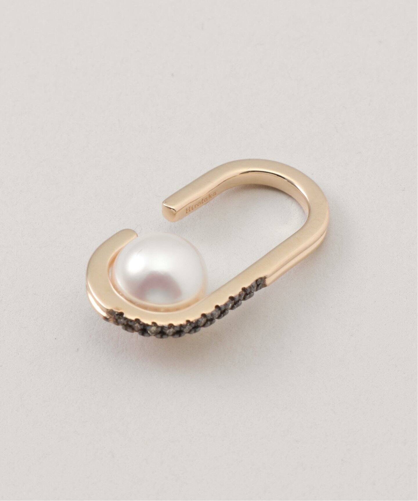 Hirotaka】Beluga Pearl Diamond EarCuff（イヤーカフ）｜NOBLE 