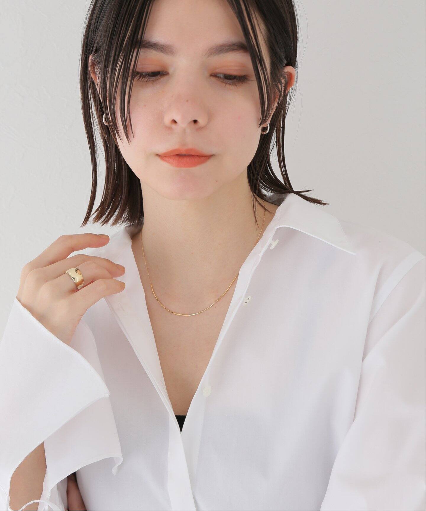 GIGI】Dazzling chain necklace（ネックレス）｜NOBLE（ノーブル）の  