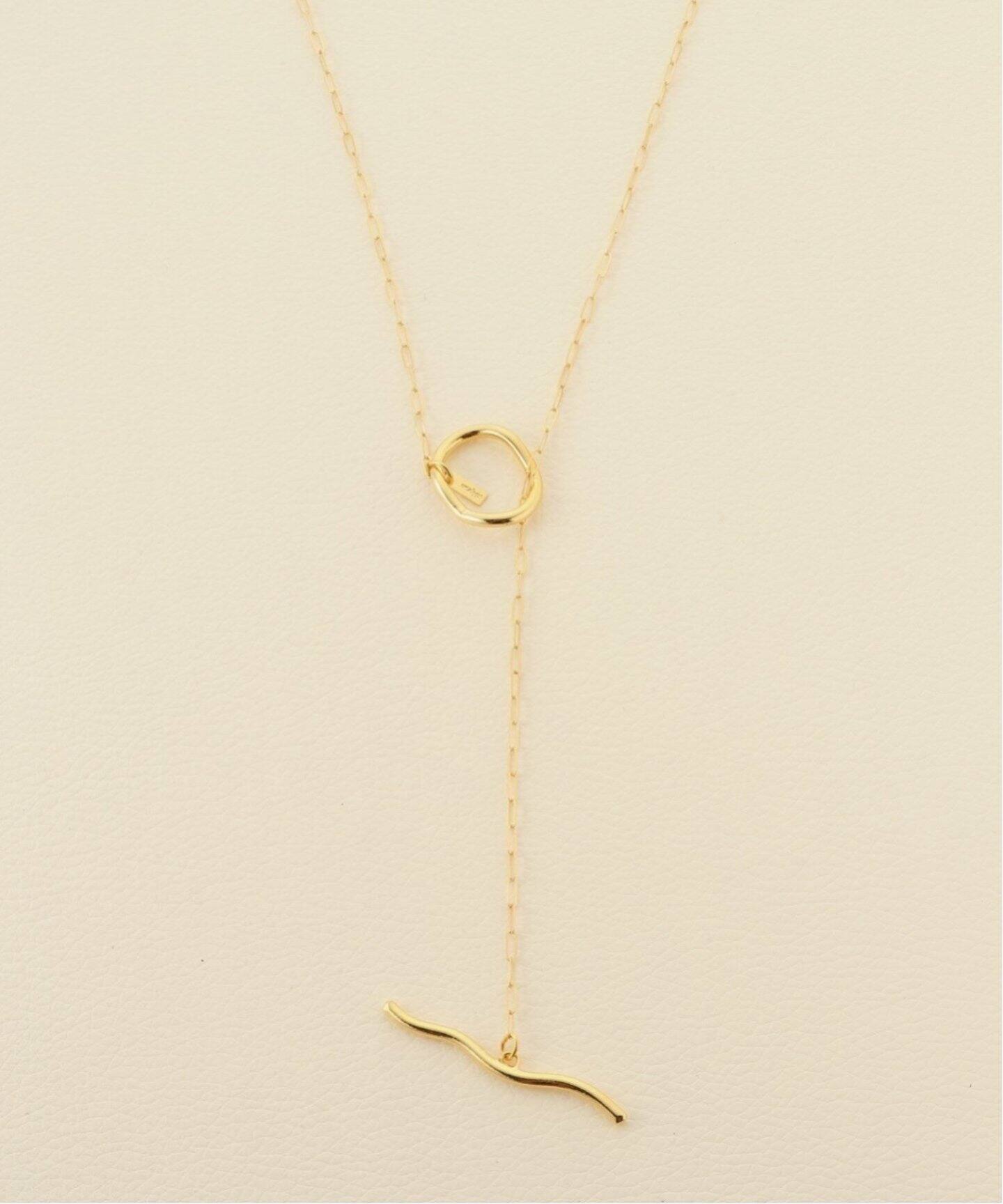 追加5》【UCALYPT】ステムラインネックレス（ネックレス）｜NOBLE  