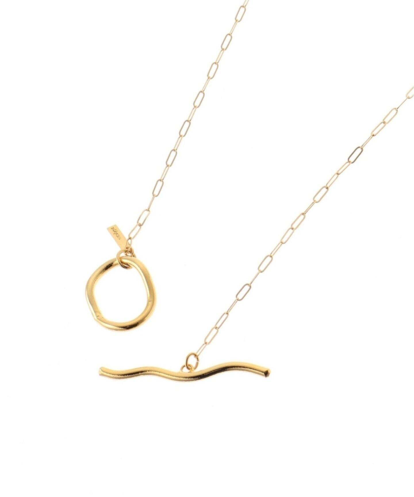 追加5》【UCALYPT】ステムラインネックレス（ネックレス）｜NOBLE  