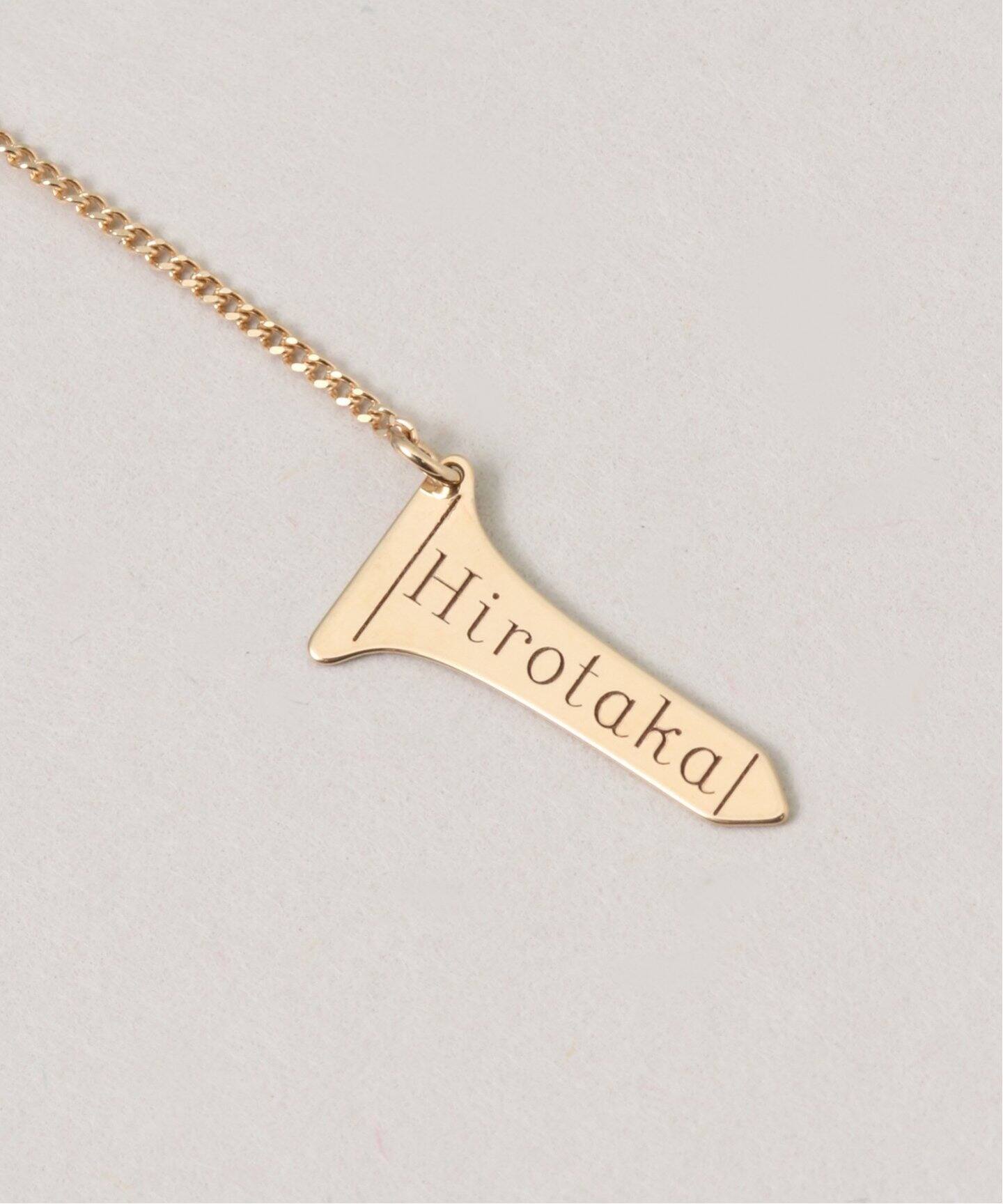 Hirotaka】Joan Miro Diamond Prism Neck（ネックレス）｜NOBLE 