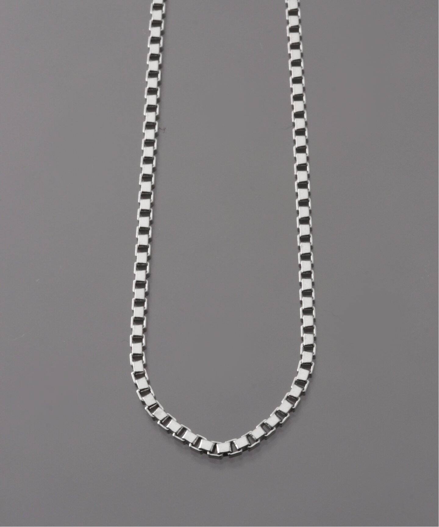 TOMWOOD / トムウッド】SQUARE CHAIN 20.5 INCH（ネックレス）｜PULP 