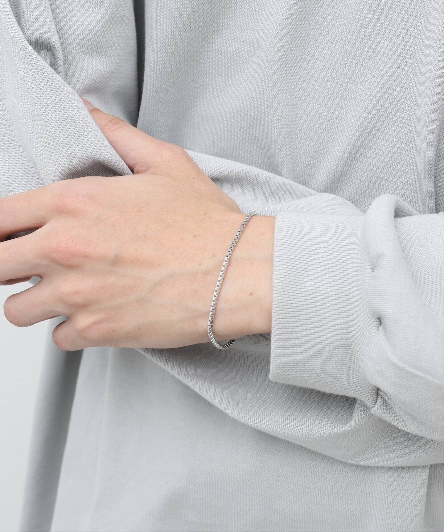 TOMWOOD / トムウッド】SQUARE BRACELET 7.0INCH（ブレスレット 