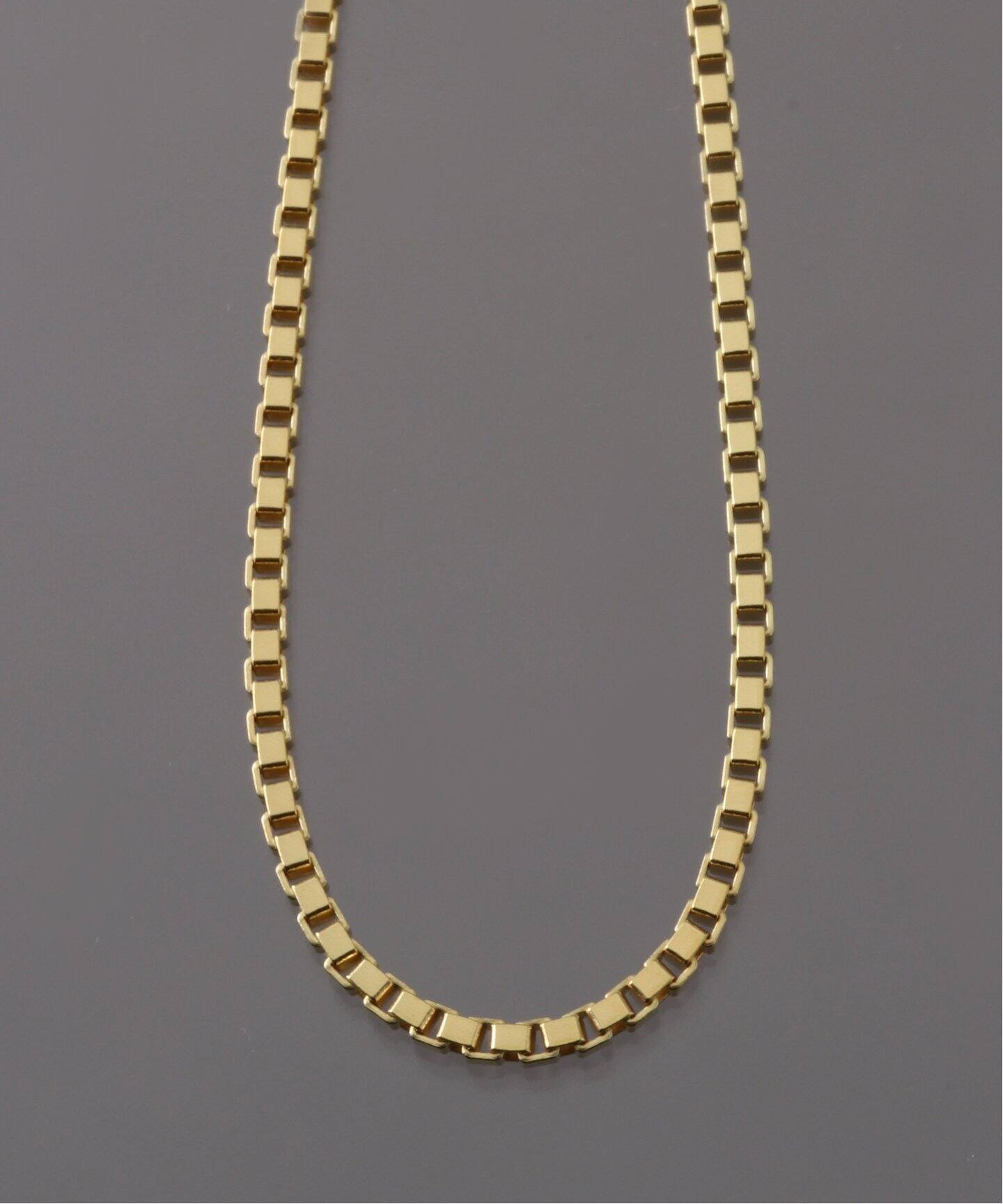 TOMWOOD / トムウッド】SQUARE CHAIN GOLD 20.5 INCH（ネックレス 