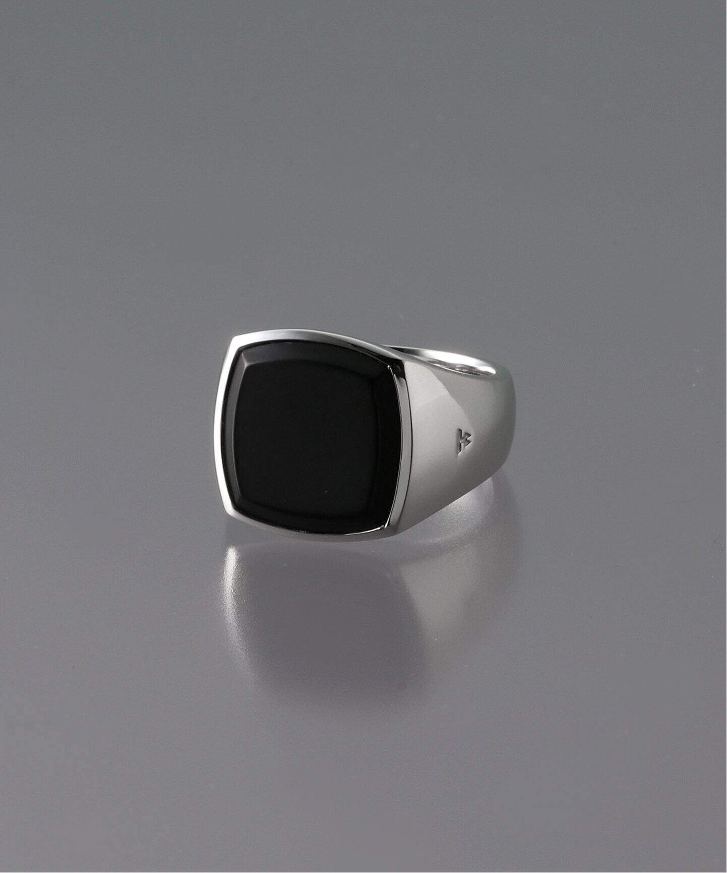 TOMWOOD / トムウッド】CUSHION BLACK ONYX M（リング）｜PULP（パルプ 