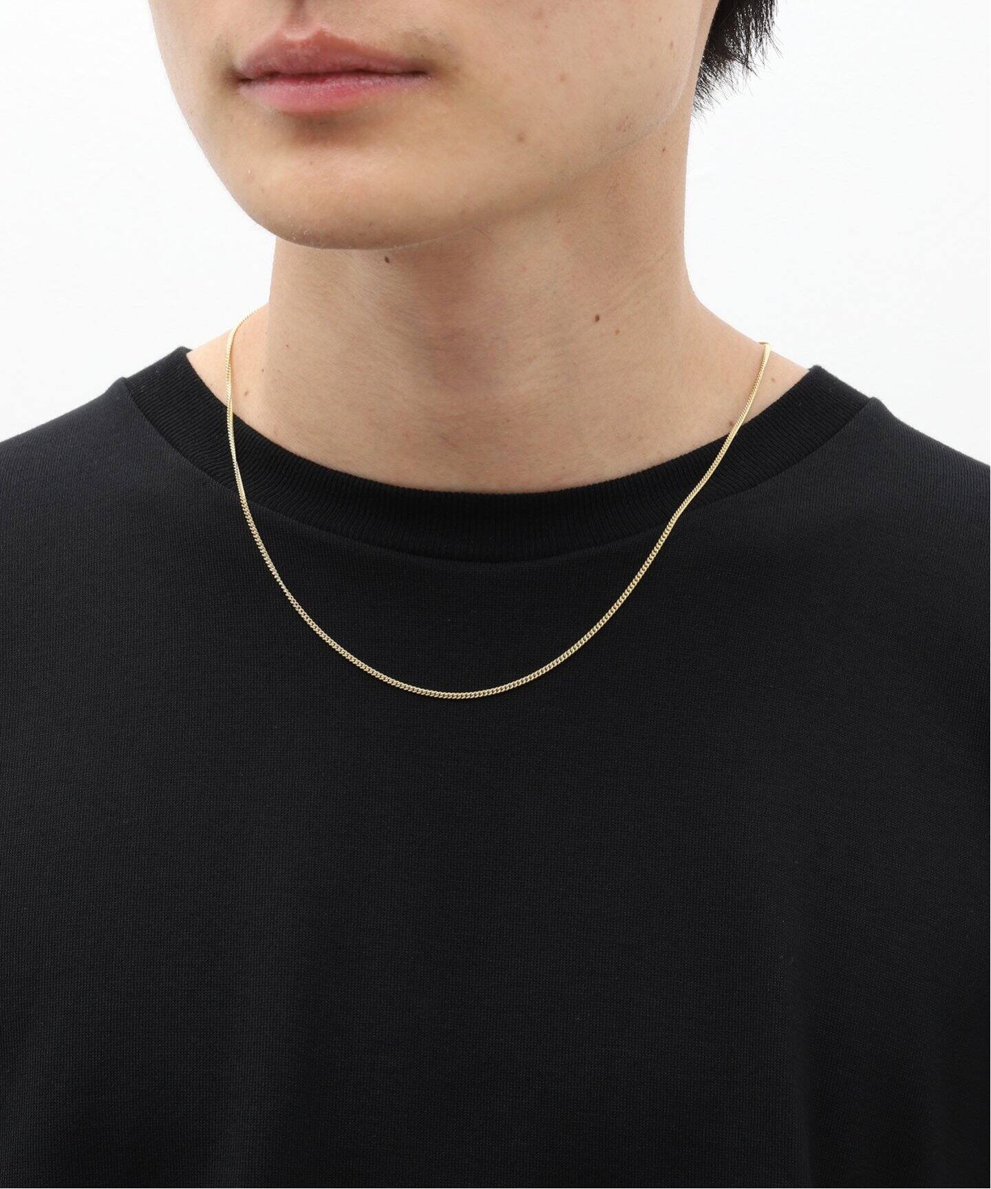 TOMWOOD / トムウッド】CURB CHAIN SLIM GOLD 20.5INCH（ネックレス 