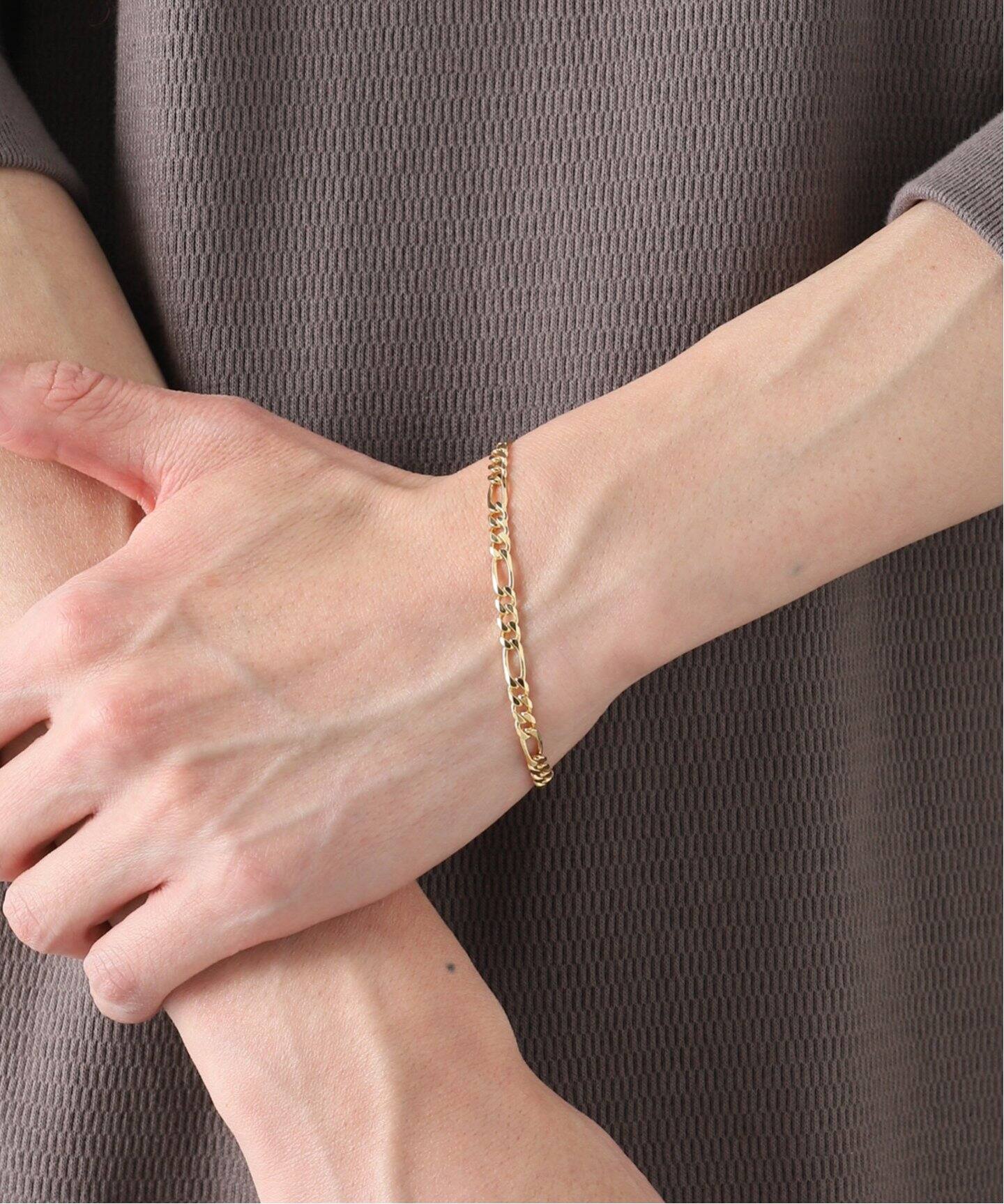 TOMWOOD / トムウッド】FIGARO BRACELET THICK GOLD（ブレスレット 