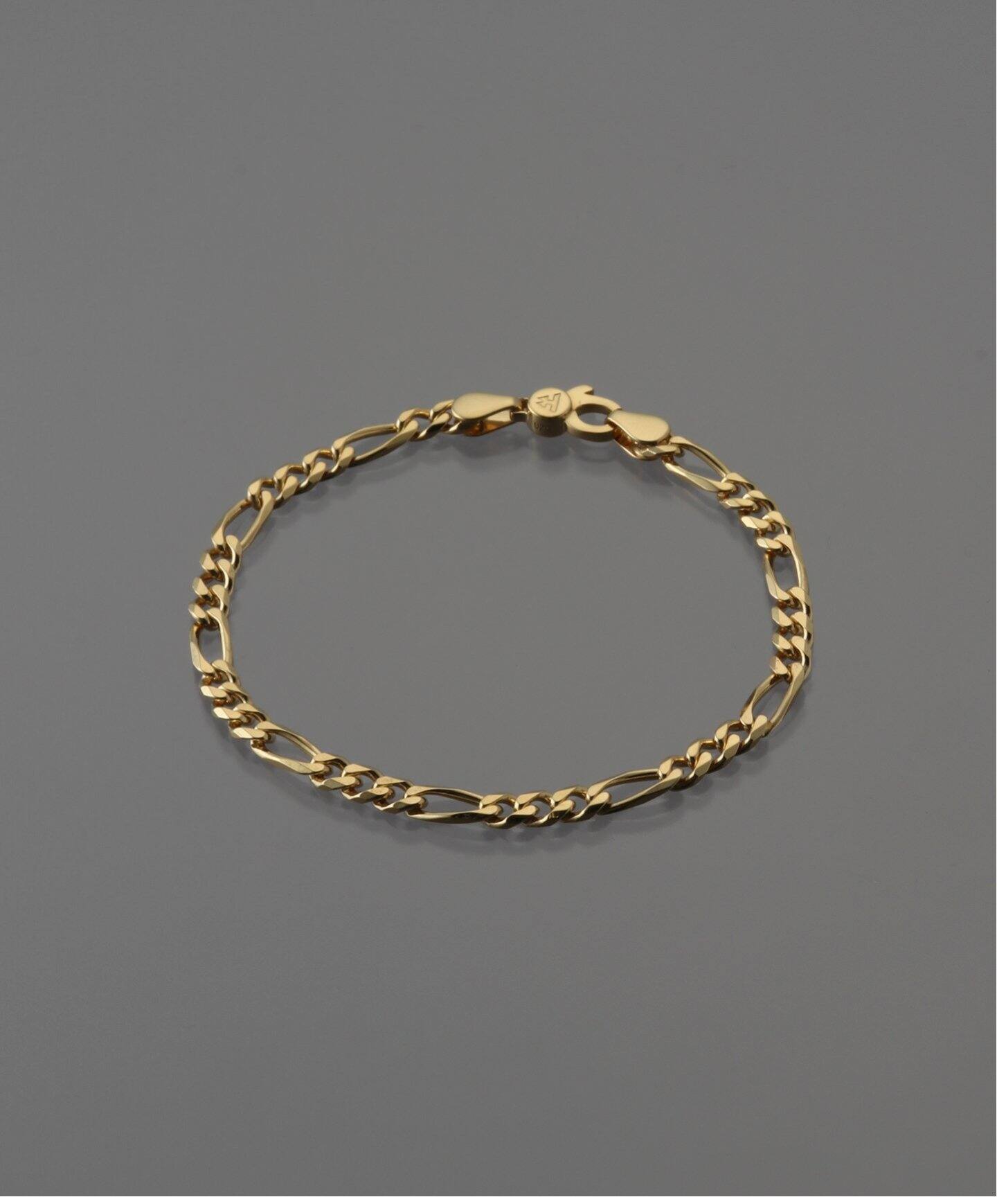 TOMWOOD / トムウッド】FIGARO BRACELET THICK GOLD（ブレスレット 