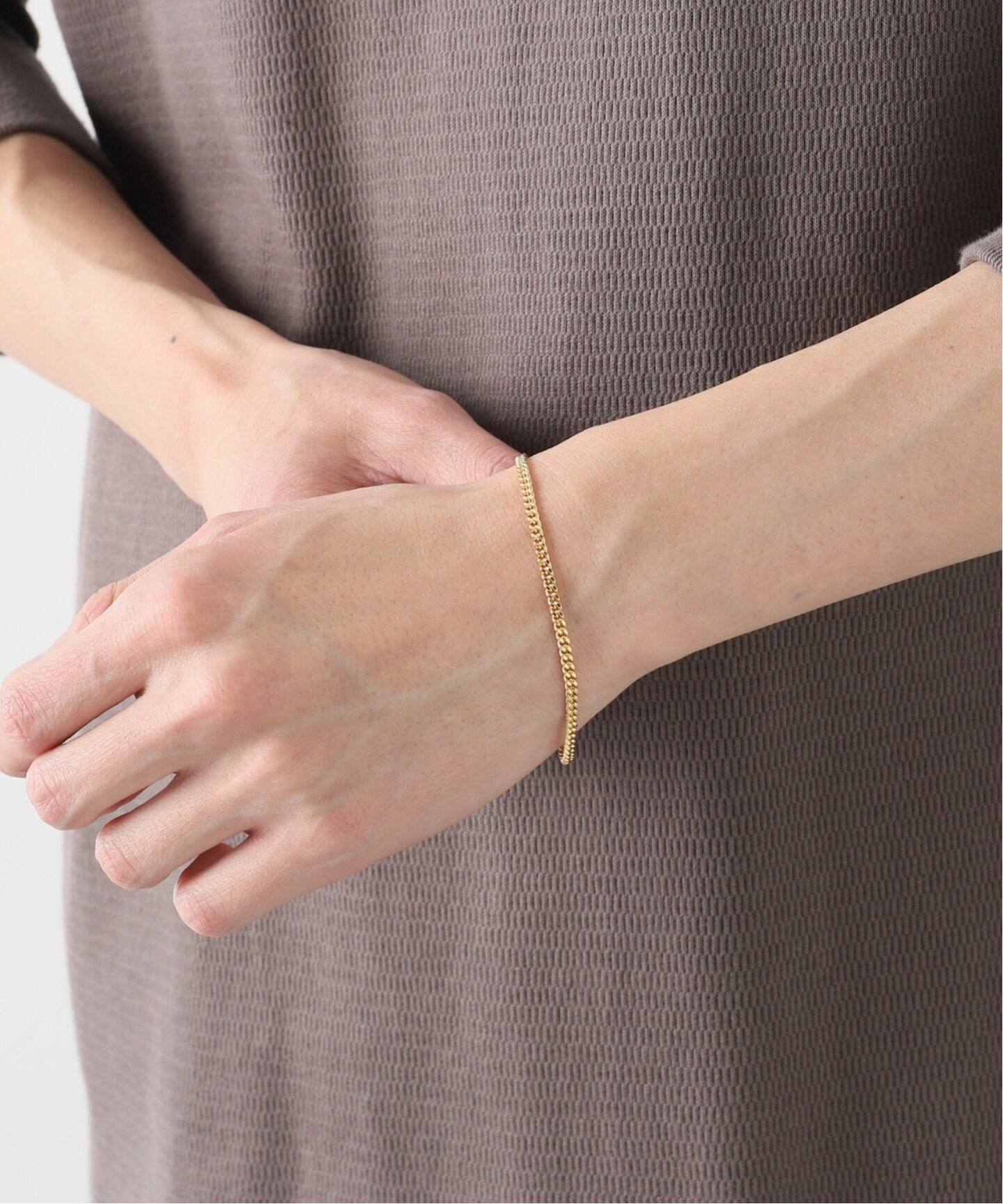 TOMWOOD / トムウッド】CURB BRACELET M GOLD（ブレスレット・バングル 