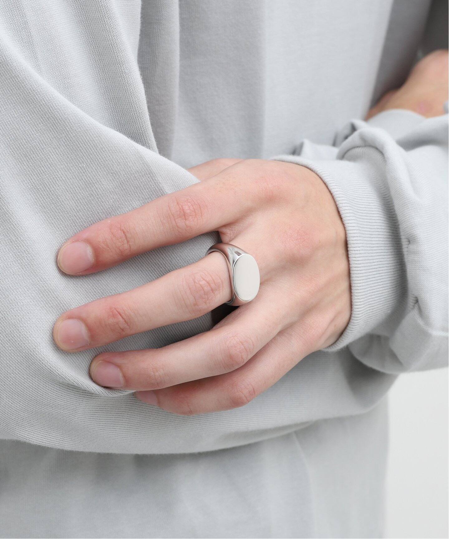 トムウッド TOMWOOD コインリング 中古・古着通販】TOM WOOD (トムウッド) コインリング シルバー×ゴールド サイズ: