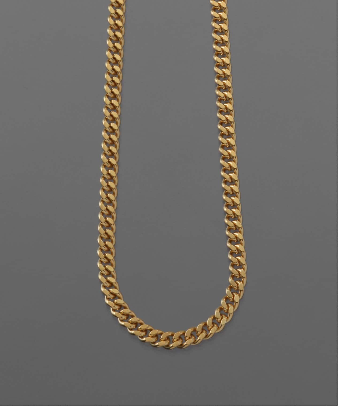 Curb Chain M Gold - Tom Wood Project Official Online Store
