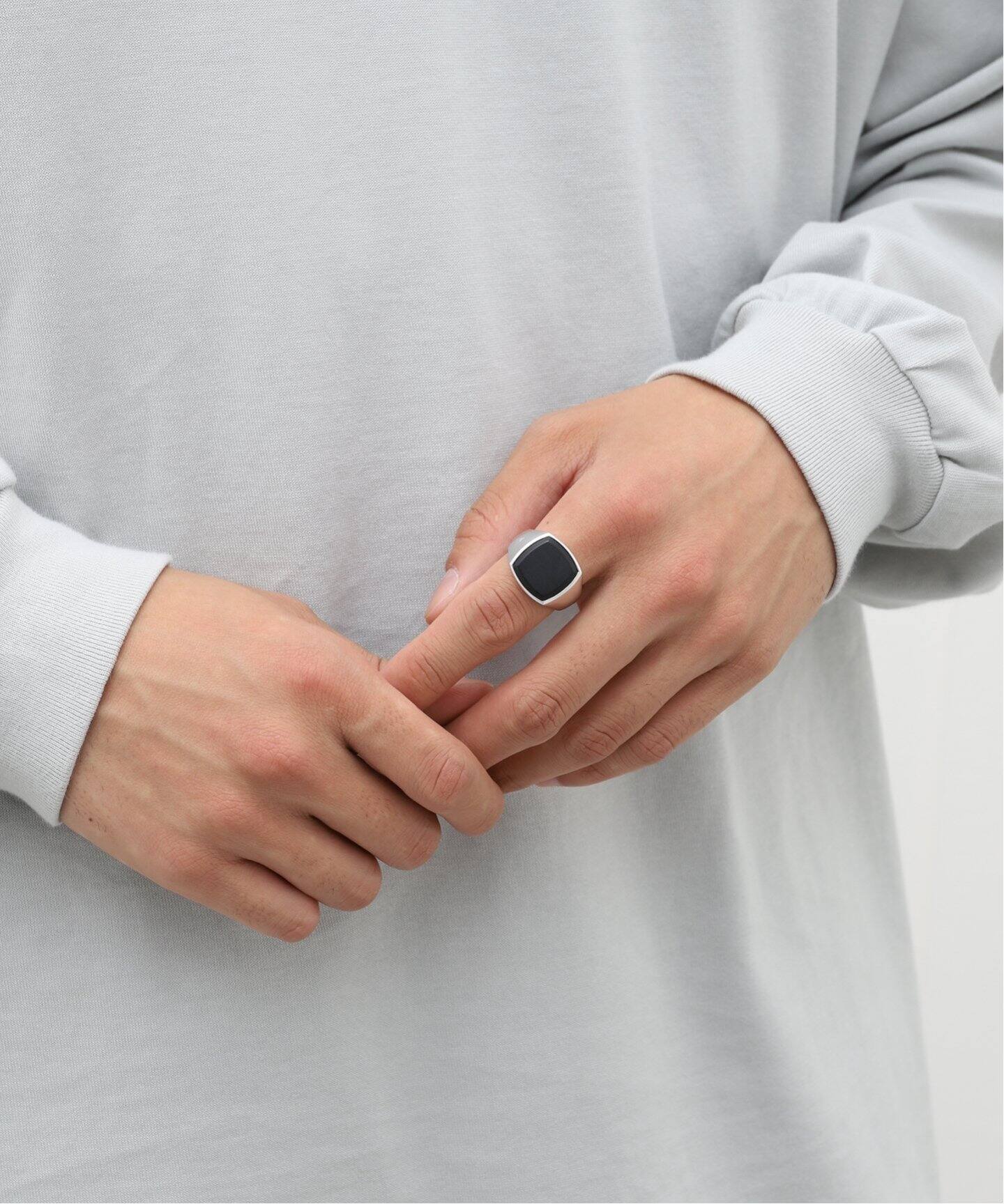 TOMWOOD / トムウッド】CUSHION BLACK ONYX M（リング）｜PULP（パルプ  