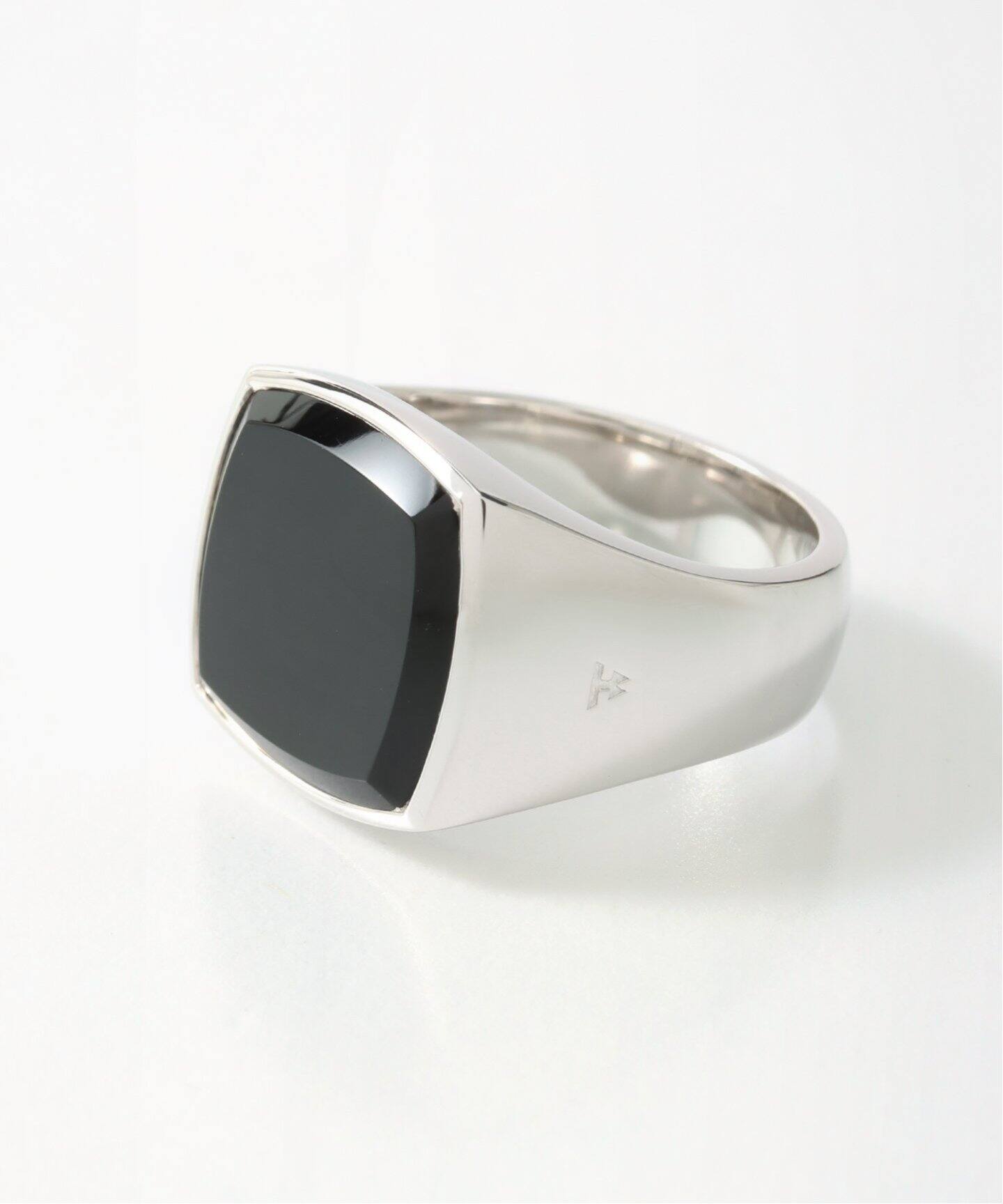 TOMWOOD / トムウッド】CUSHION POLISHED BLACK ONYX M（リング 