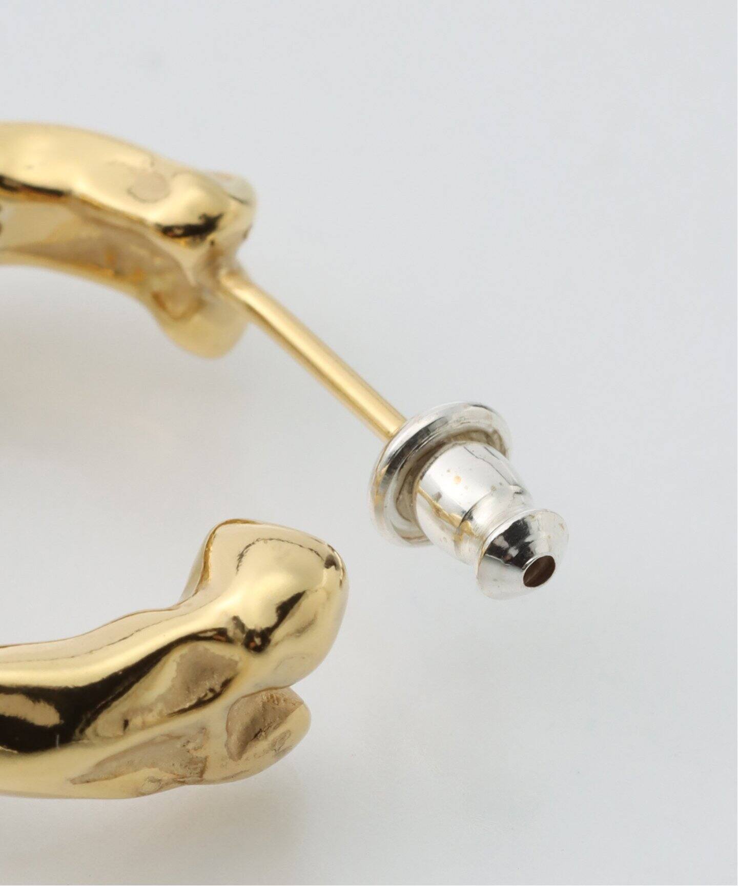 TAKAHIROMIYASHITATheSoloist】BONE SHAPED EARRINGS L 20mm（片耳用 