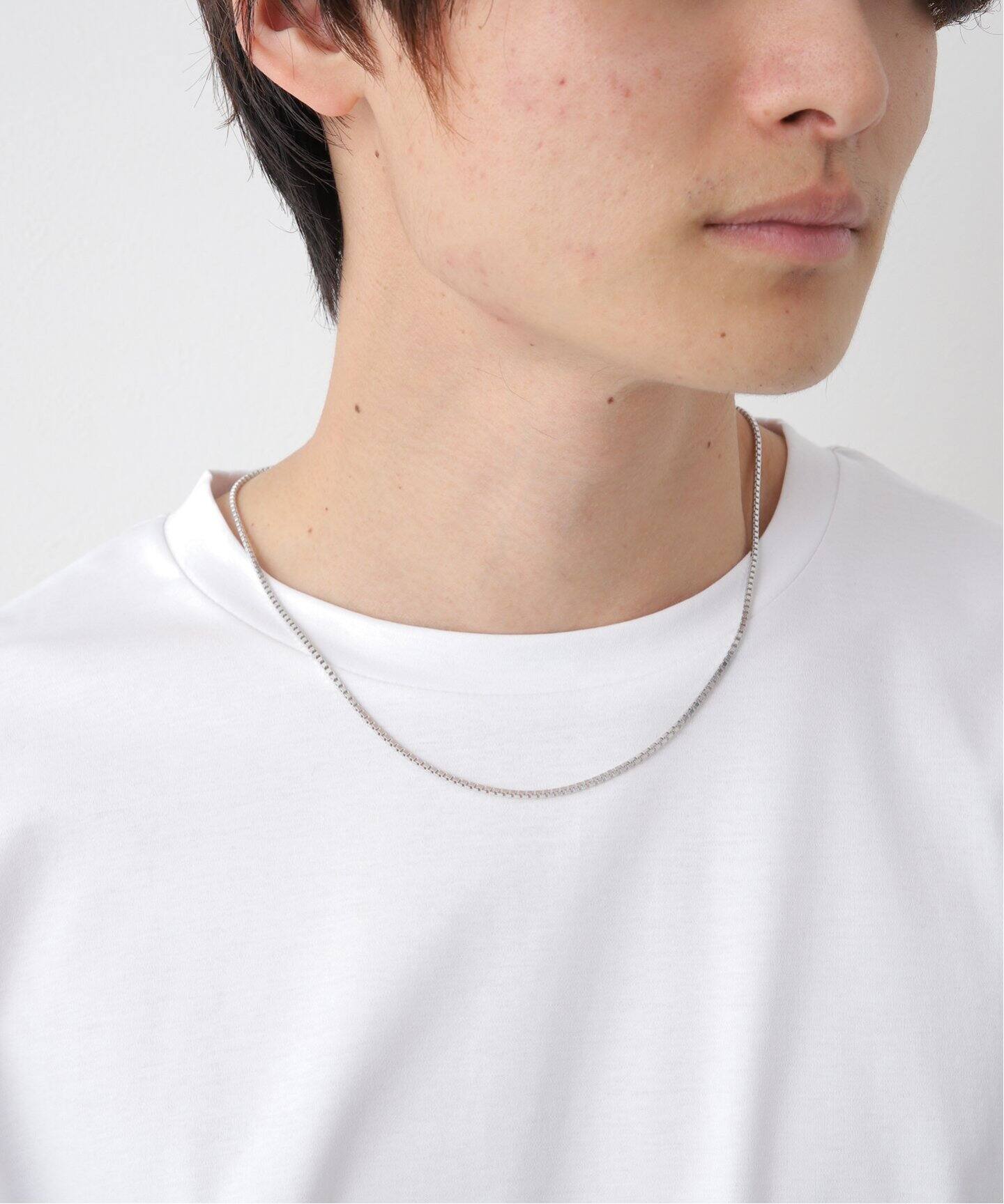 TOMWOOD / トムウッド】SQUARE CHAIN 20.5INCH（ネックレス）｜PULP 