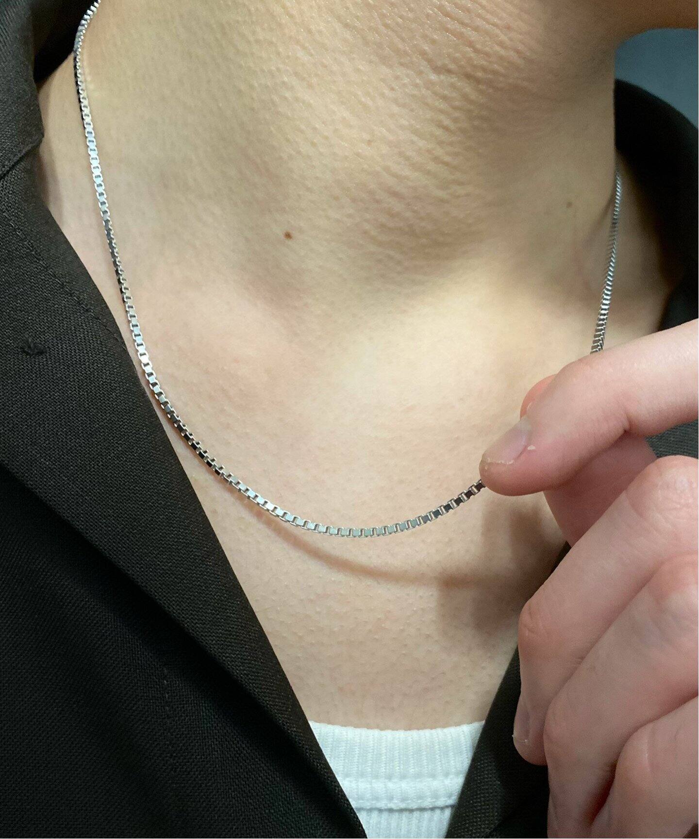 TOMWOOD / トムウッド】SQUARE CHAIN 20.5 INCH（ネックレス）｜PULP  