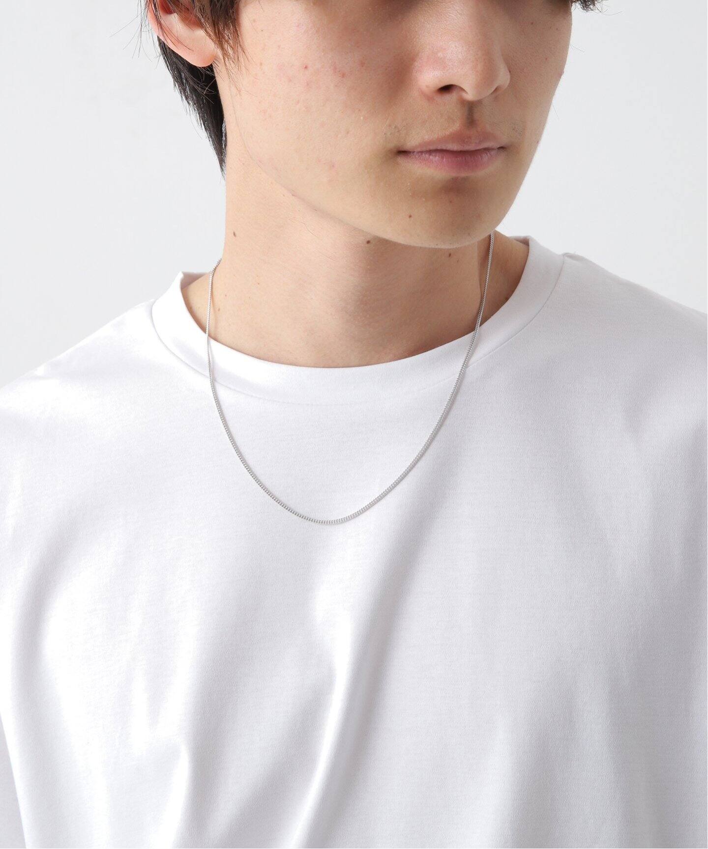 重ね付けにも【Tom Wood】Curb Chain L Gold 20.5inch (Tom Wood  