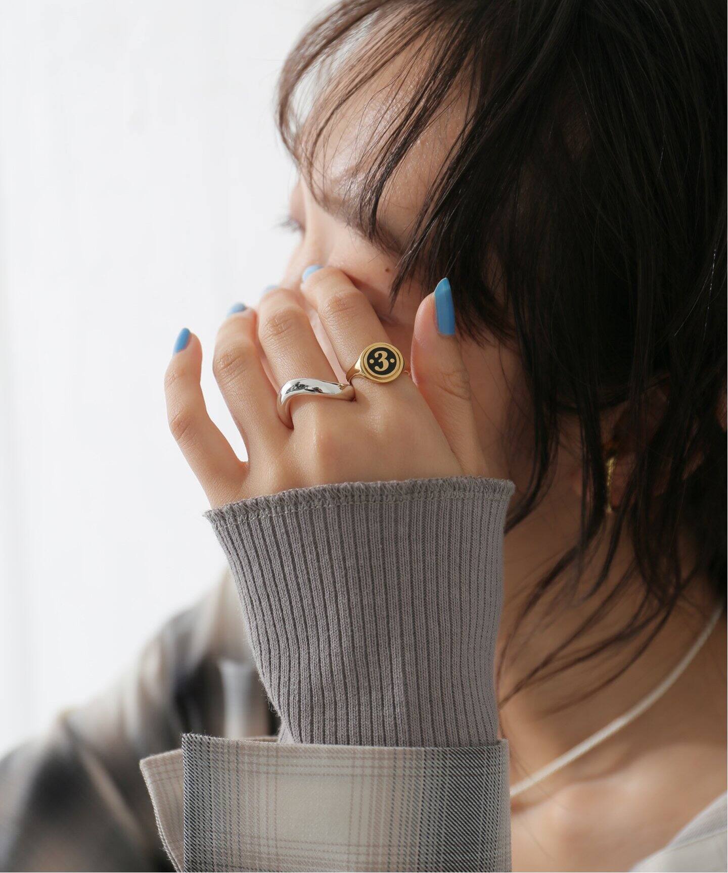 MARIA BLACK/マリアブラック】Karlie Ring+No.3：リング（リング 