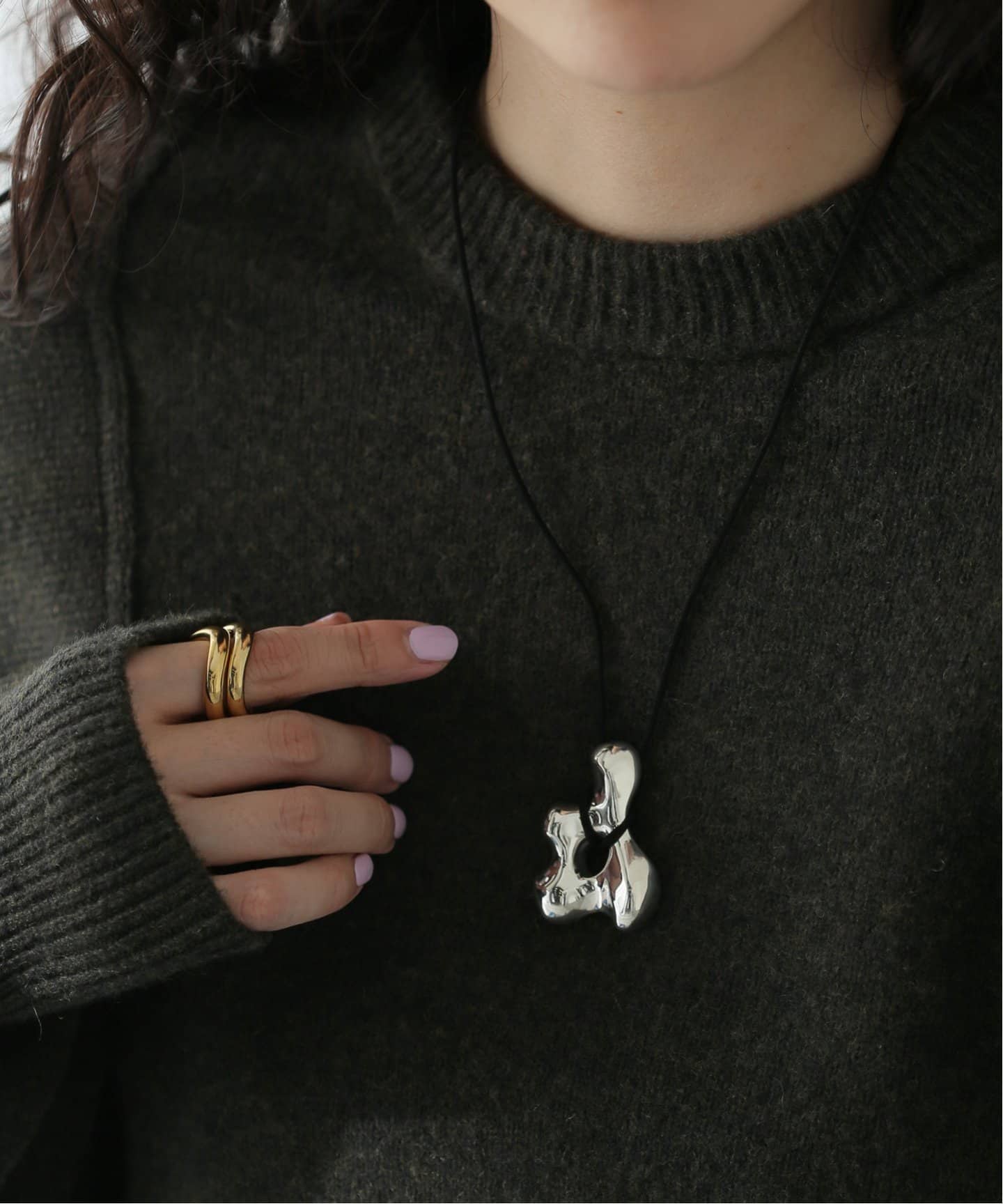 AGMES/アグメス】BODMER PENDANT STERLING SILVER：ネックレス