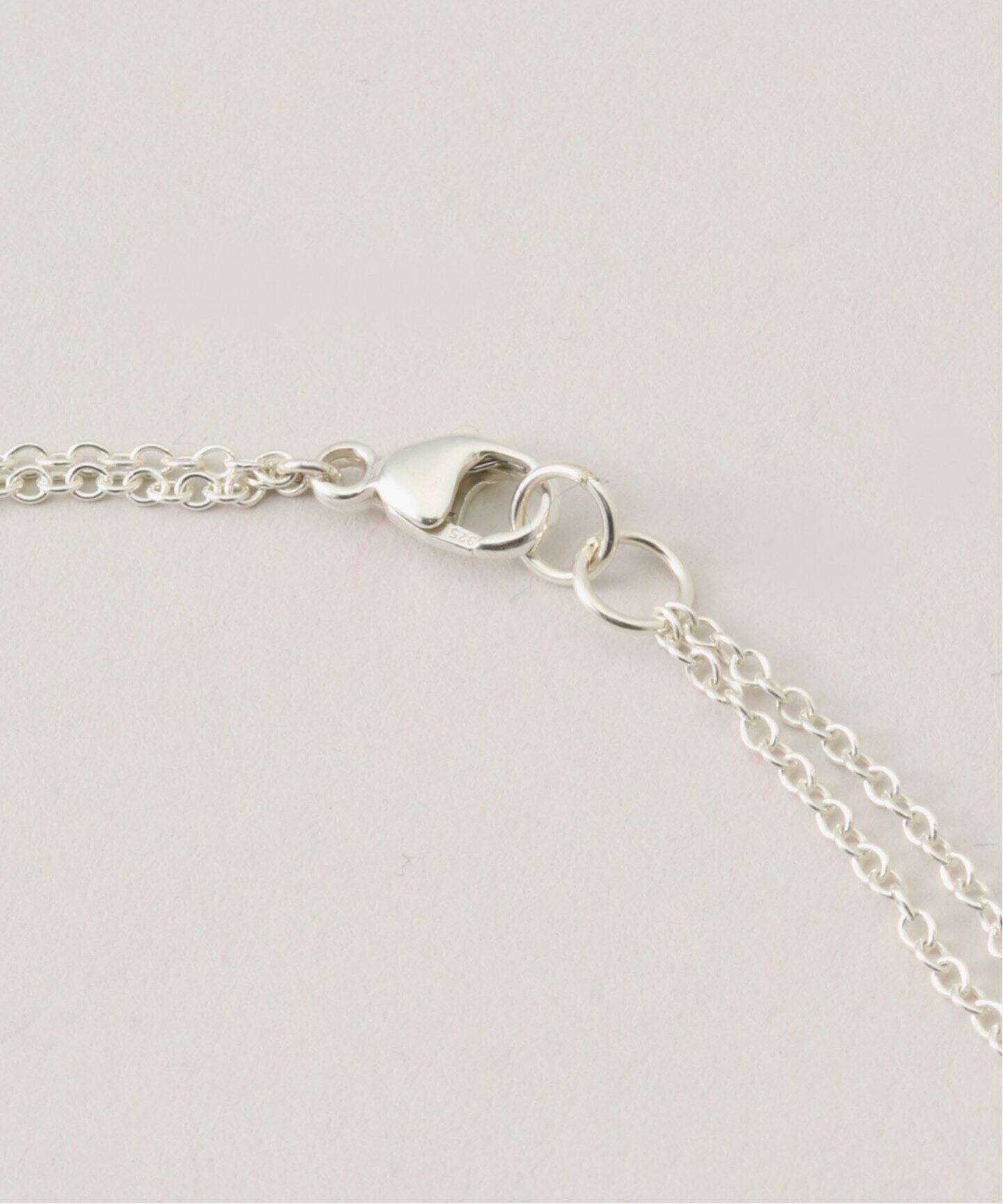 AGMES/アグメス】DOUBLE CHAIN AUDREY PENDANT GOLD V：ネックレス