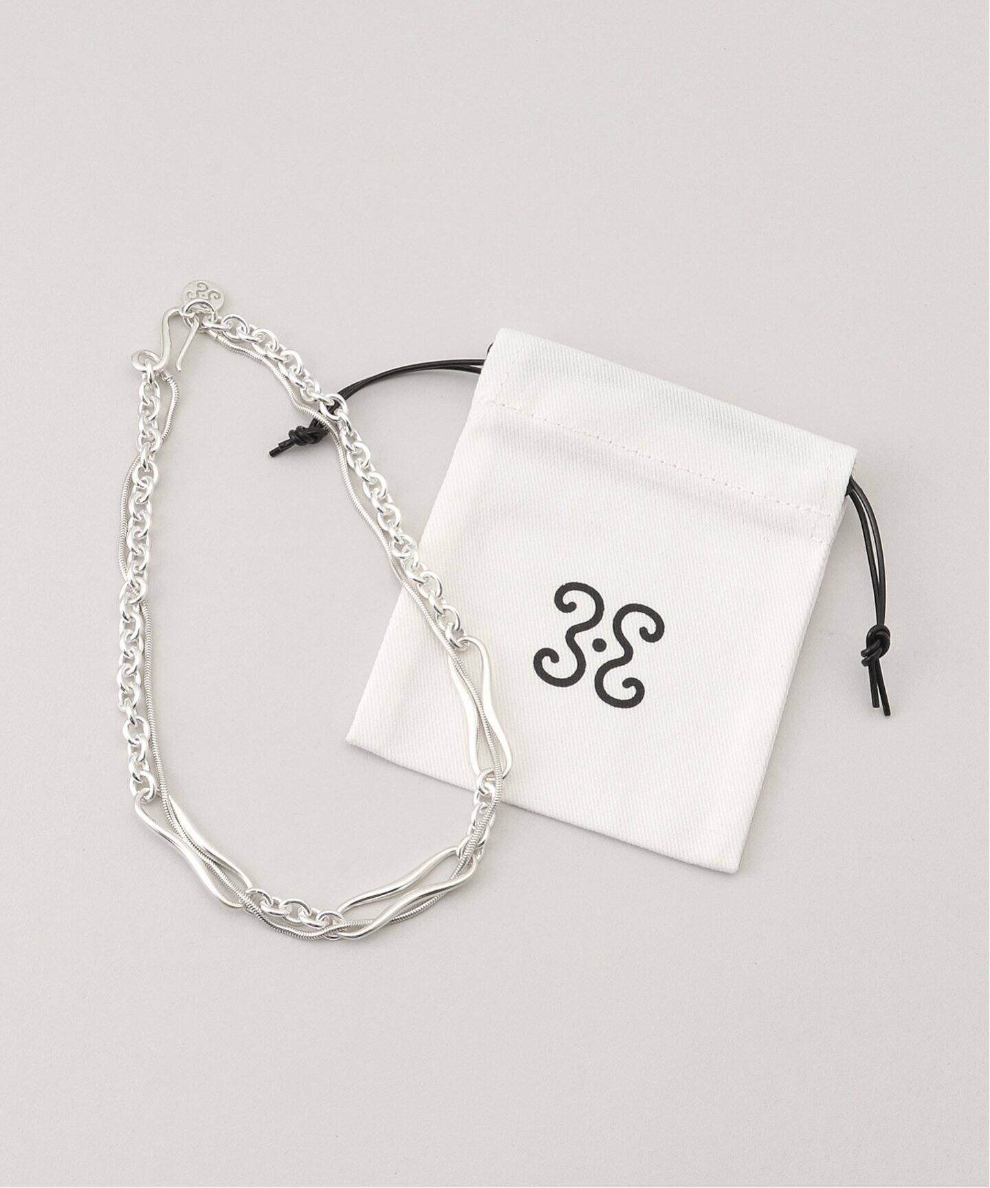 SAPIR BACHAR/サピア バシャール】ECHO SNAKE CHOKER：ネックレス 
