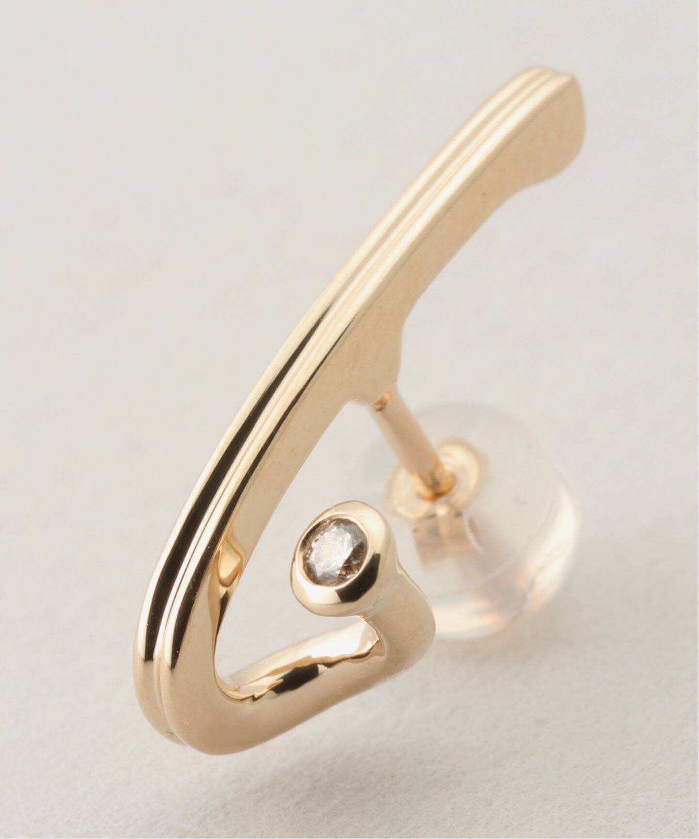 HIROTAKA/ヒロタカ】Drosera Diamond Earring Left：左耳用ピアス  