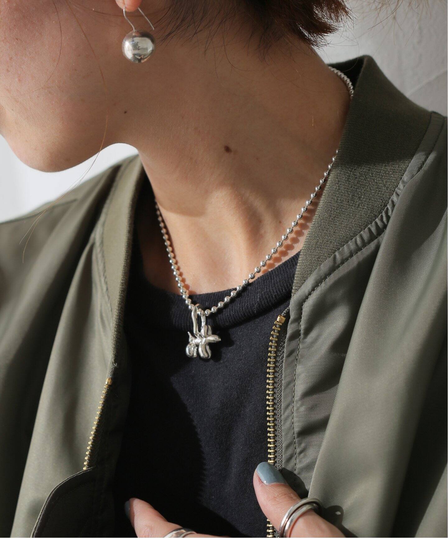 MAISON DPULSE//メゾンドパルス】Dog Necklace：ネックレス  