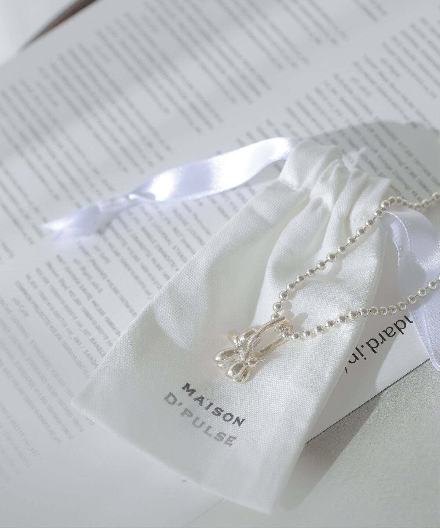 MAISON DPULSE//メゾンドパルス】Dog Necklace：ネックレス 