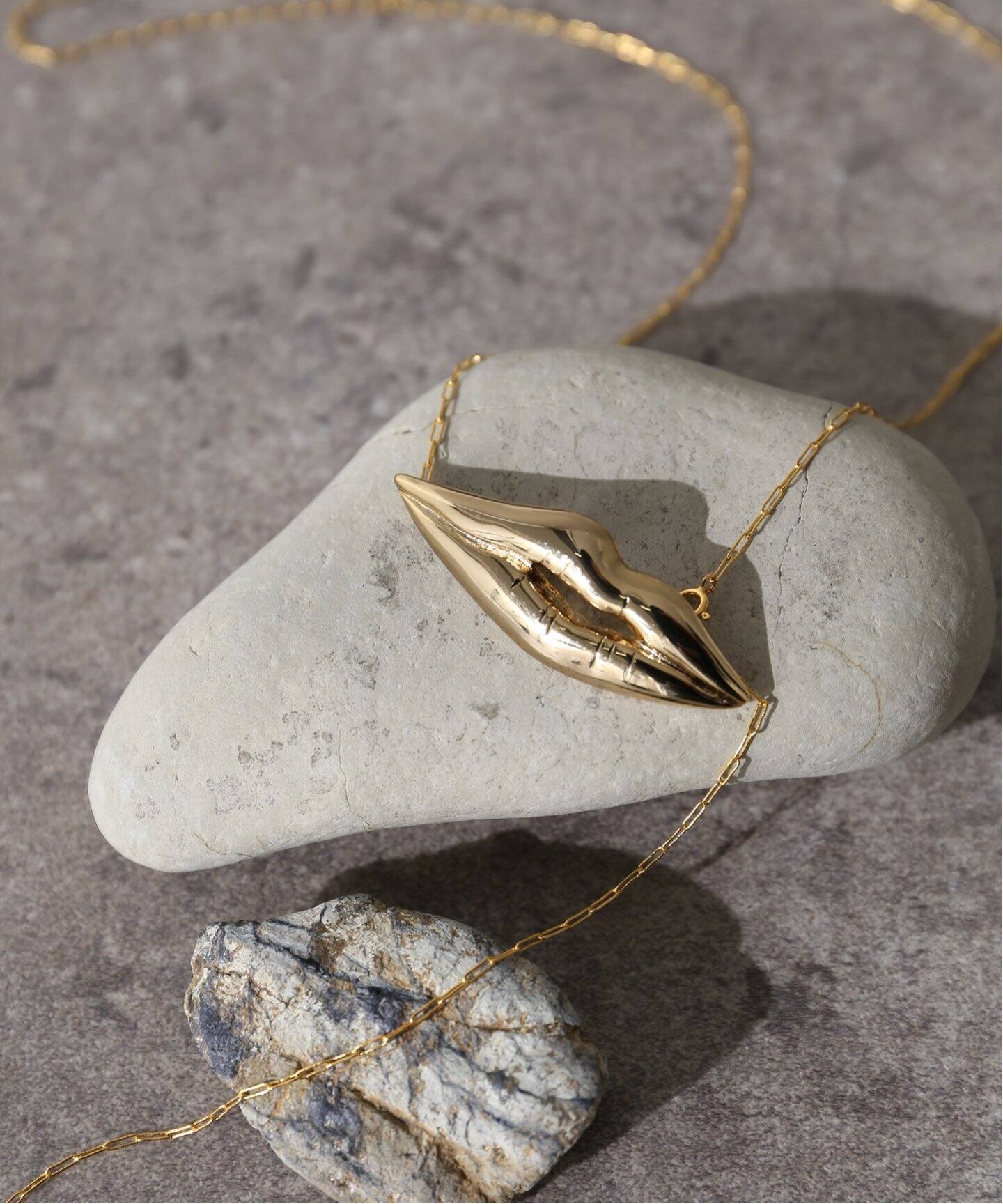 別注【Soierie/ソワリー】 LIPラリエット（ネックレス）｜JOURNAL  